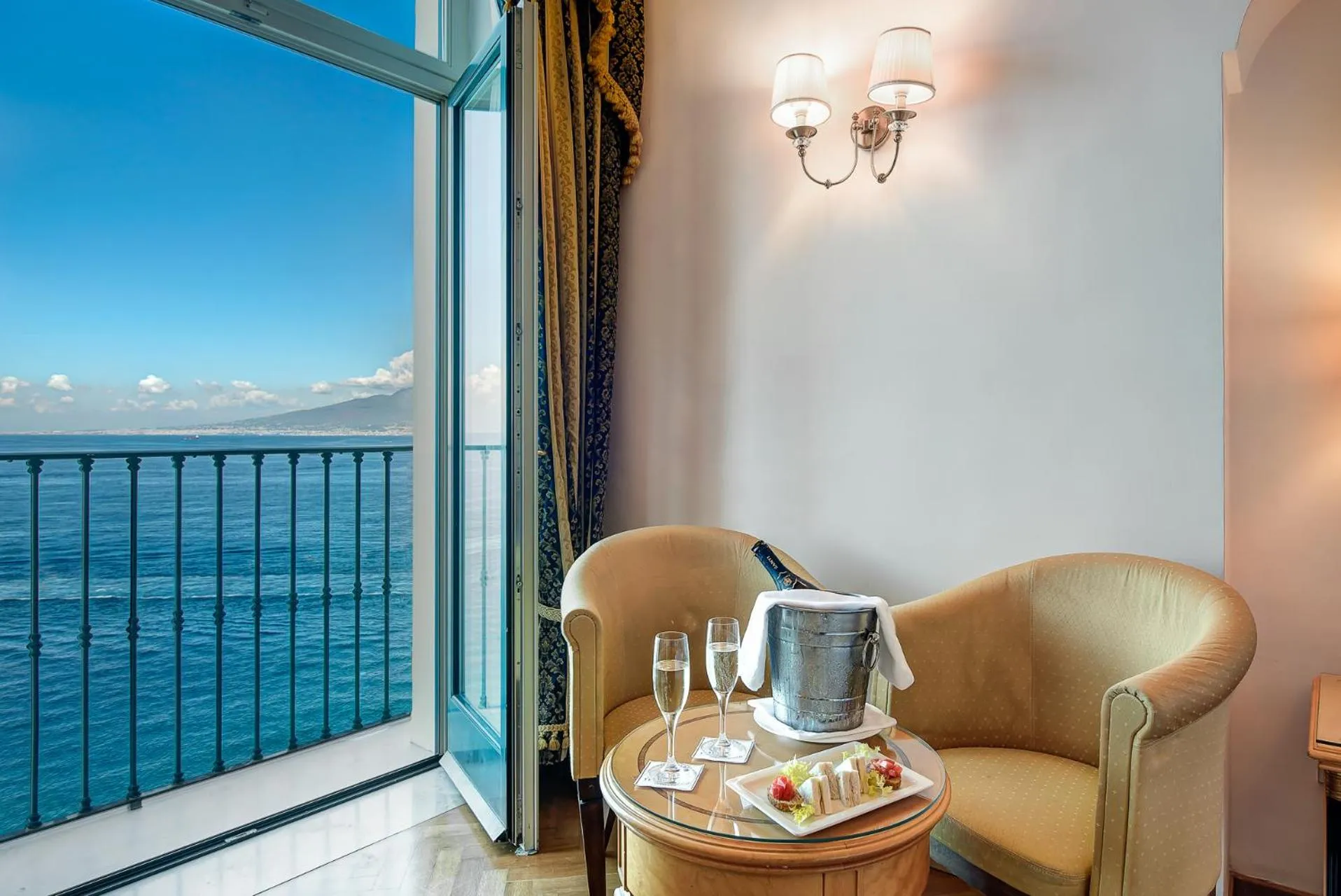 Sea view in Imperial Hotel Tramontano