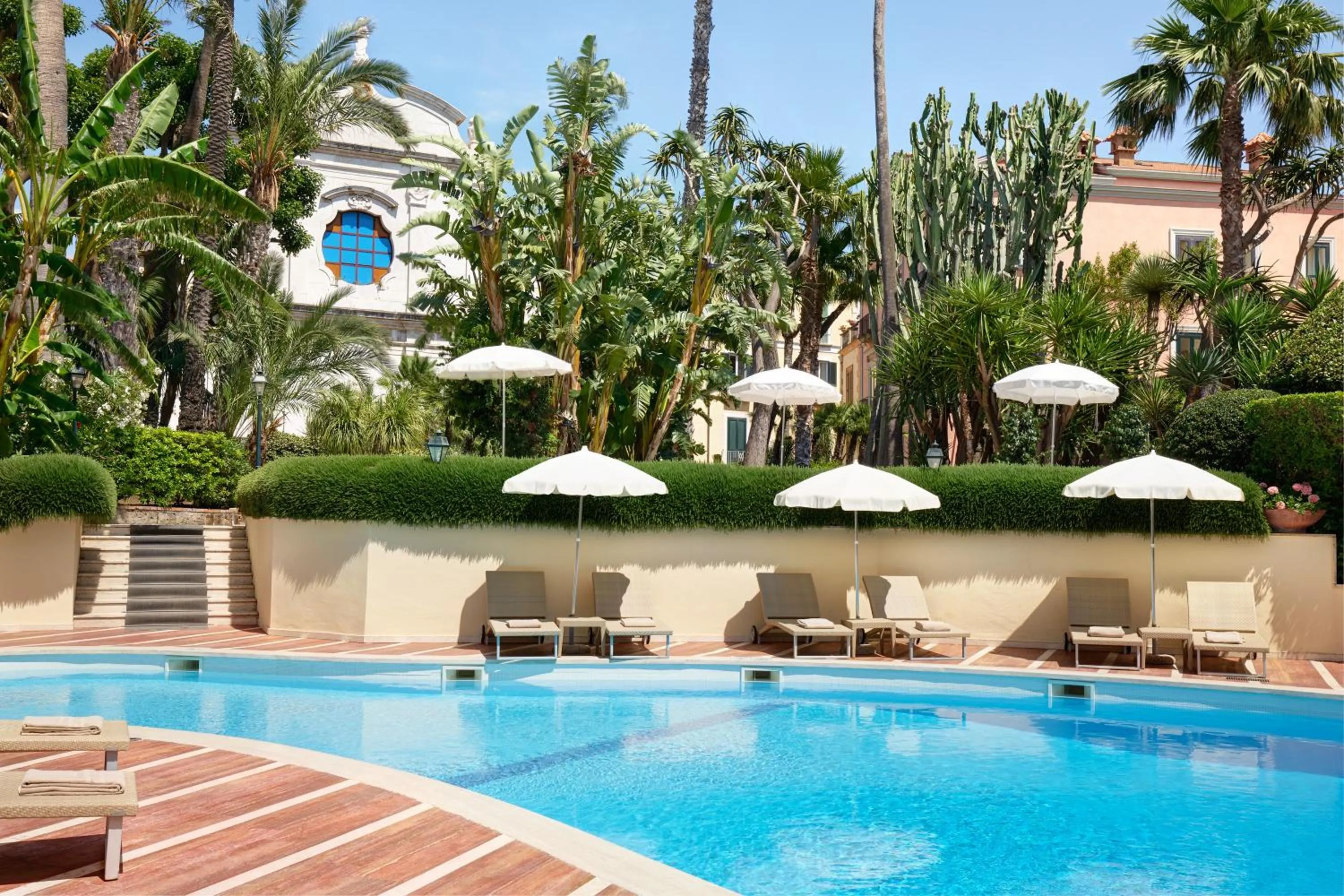 Garden in Imperial Hotel Tramontano