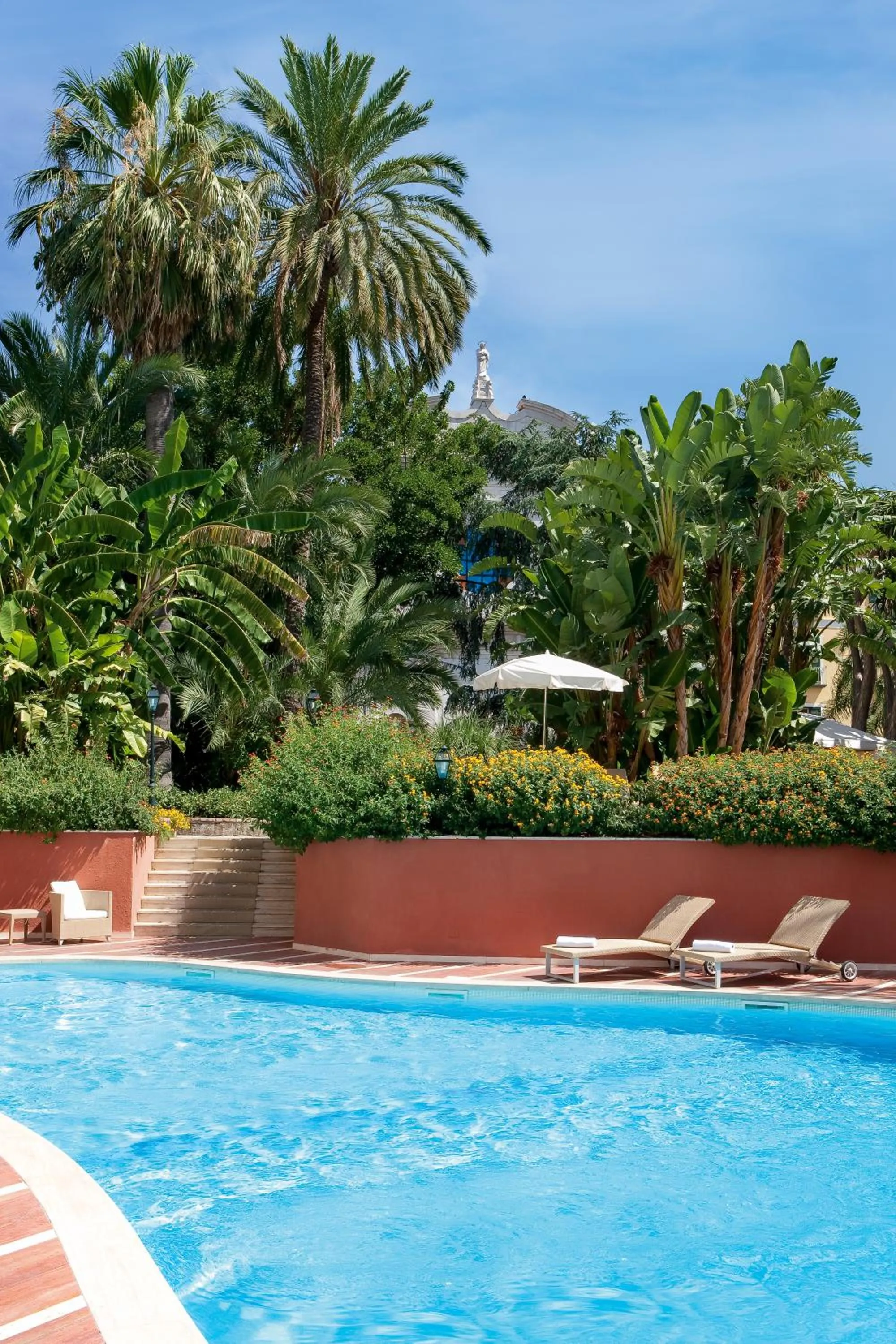 Garden in Imperial Hotel Tramontano