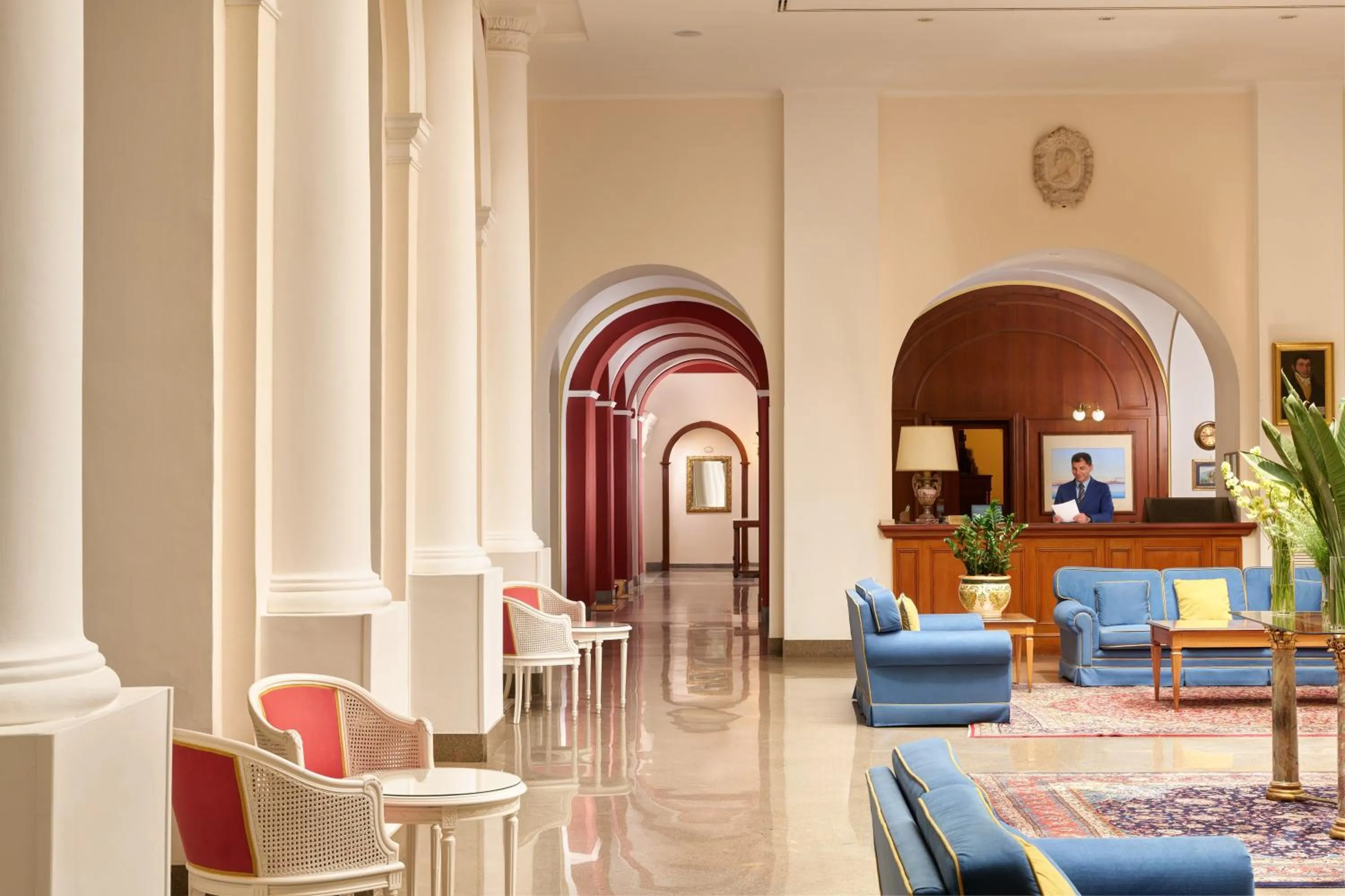 Lobby or reception in Imperial Hotel Tramontano