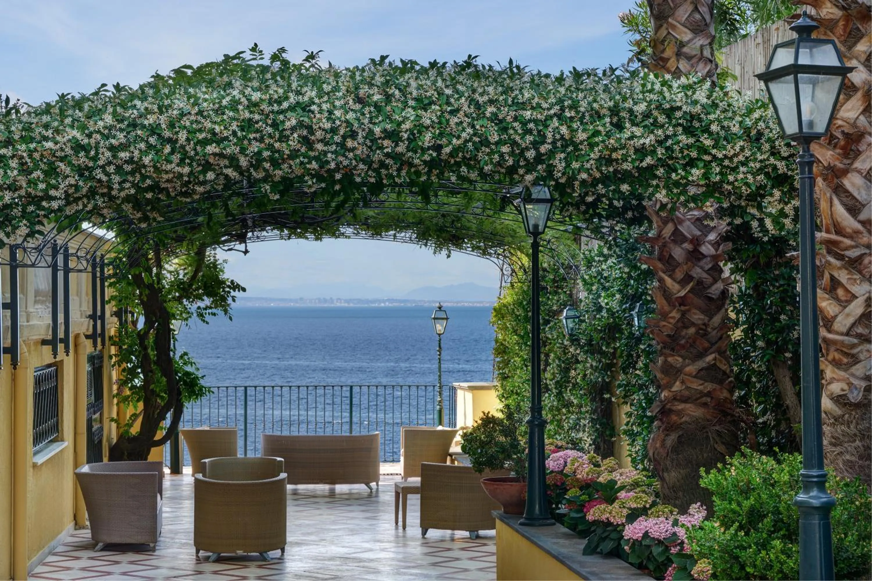 Balcony/Terrace in Imperial Hotel Tramontano