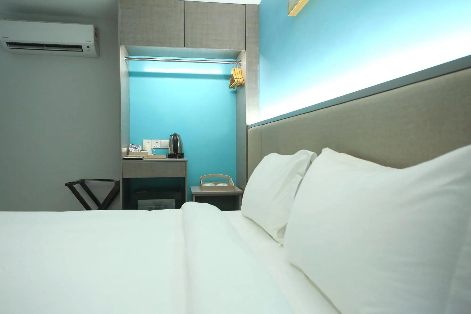 Bed in Stanton City Hotel