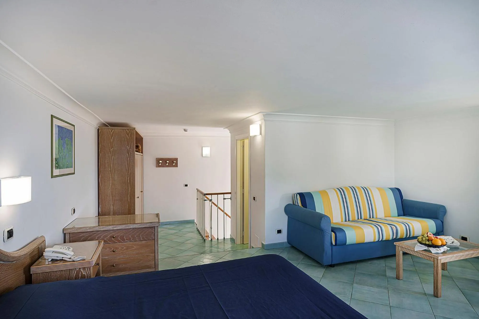 Bed in Hotel Floridiana Terme