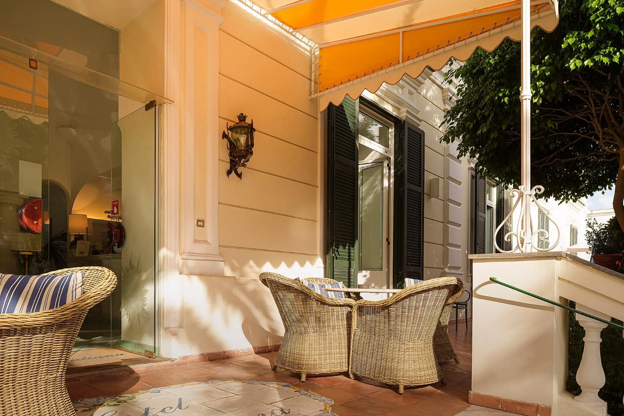 Property building in Hotel Floridiana Terme