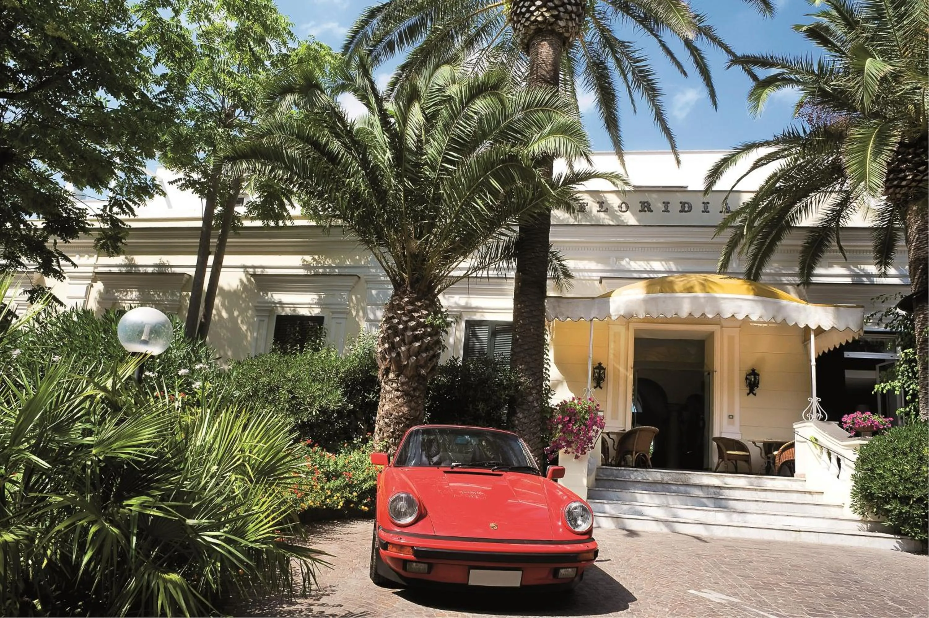 Property building in Hotel Floridiana Terme