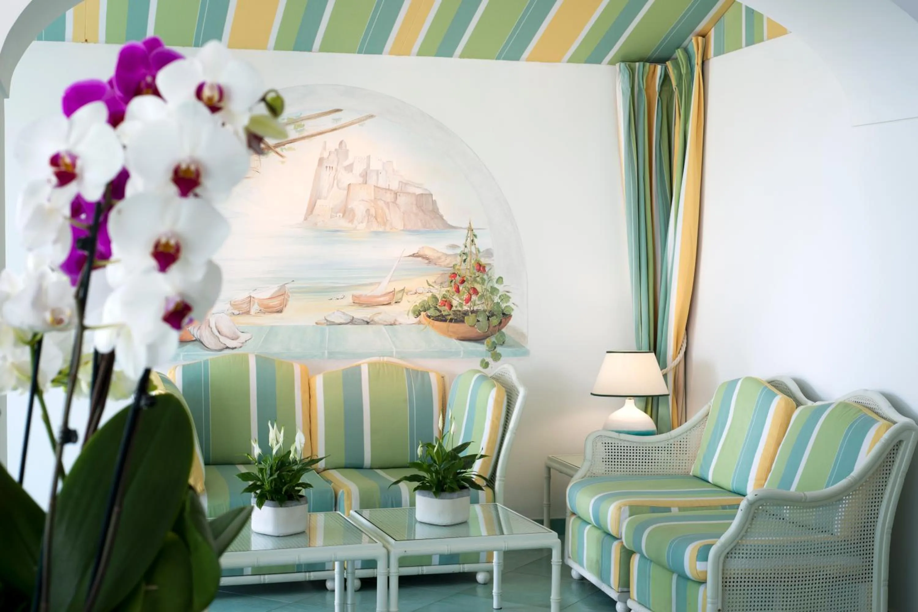 Lobby or reception in Hotel Floridiana Terme