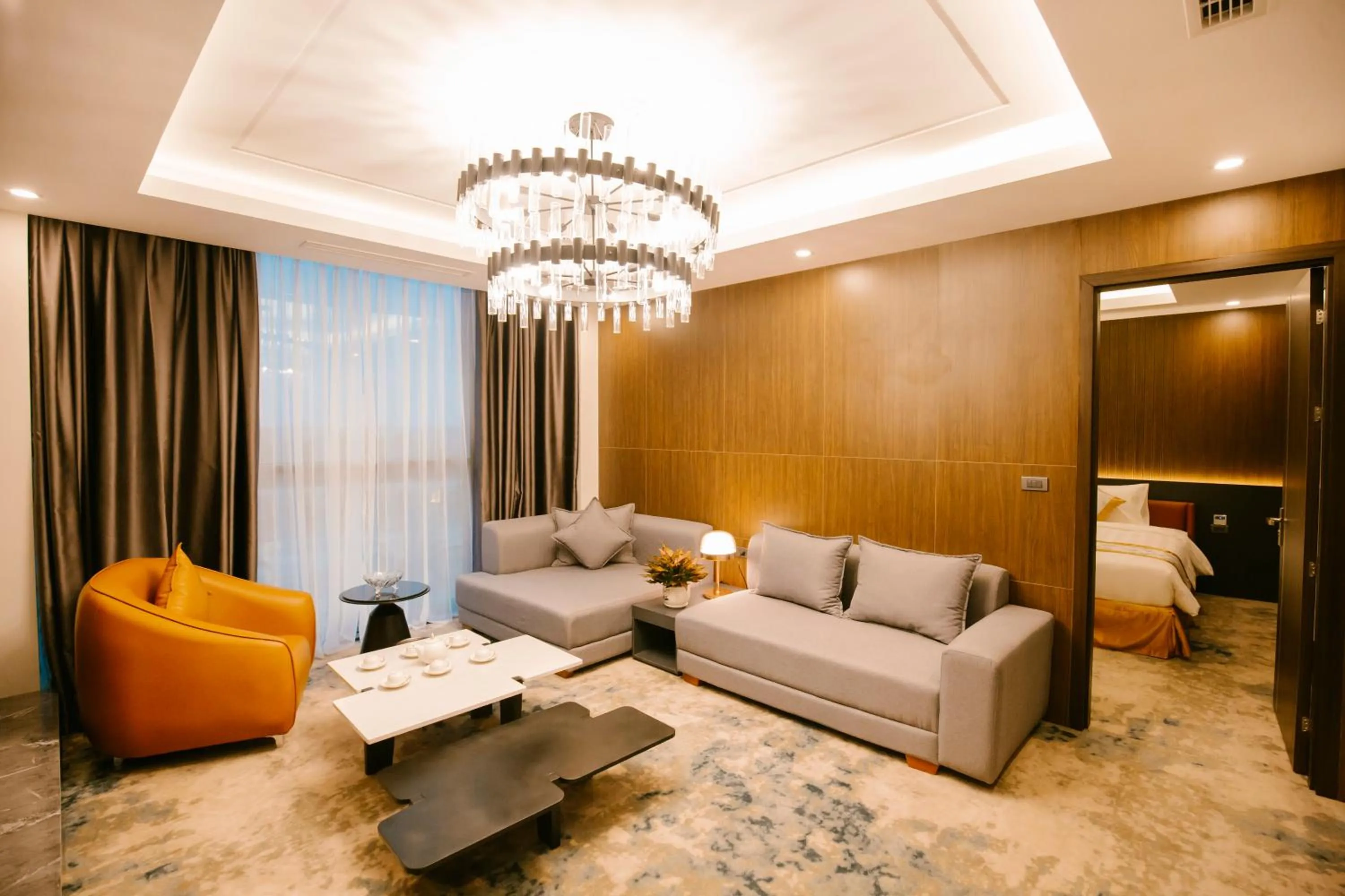 Living room in Songlam Waterfront Hotel - 藍江酒店