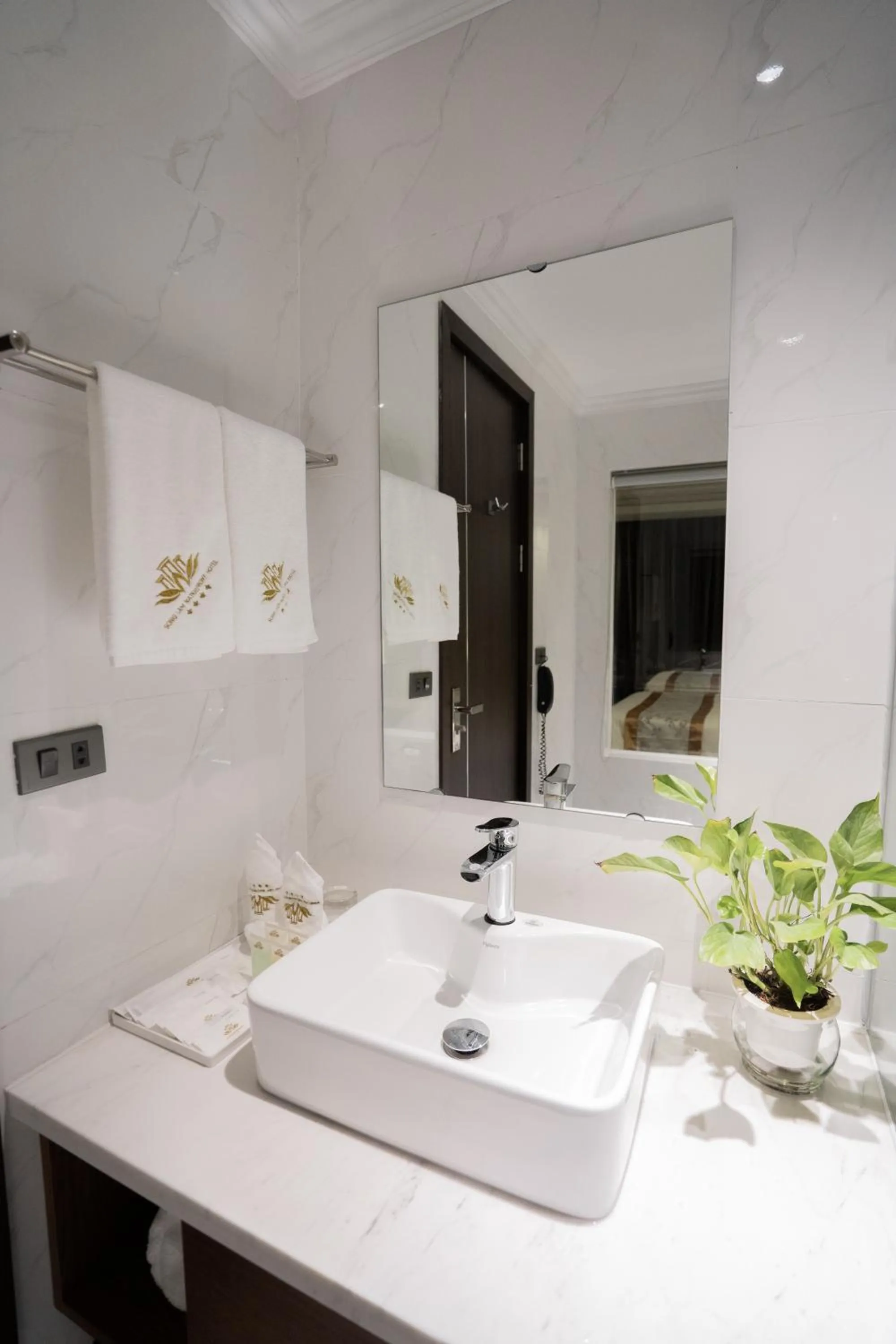 Bed in Songlam Waterfront Hotel - 藍江酒店