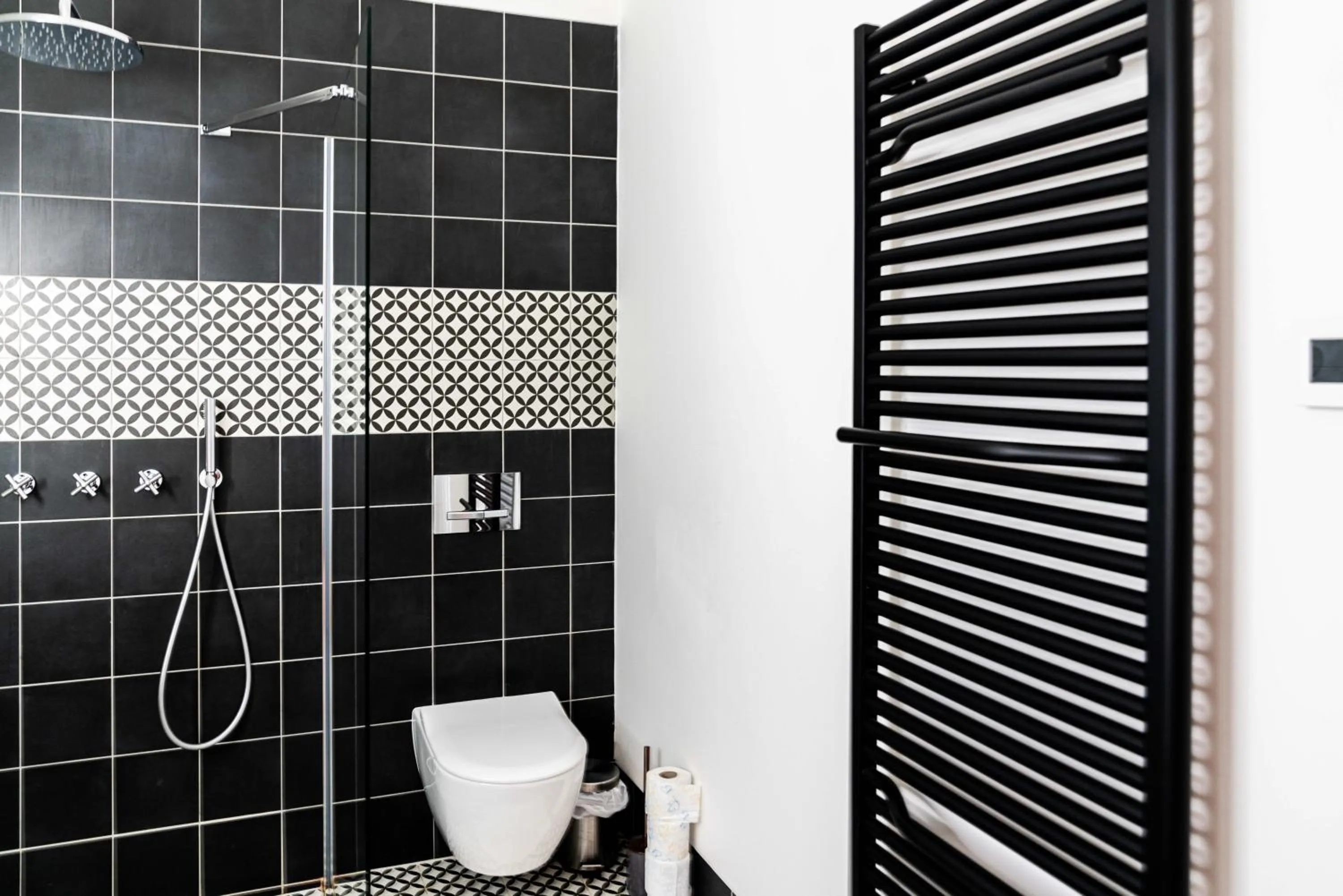 Shower in Apartmány Marienhof