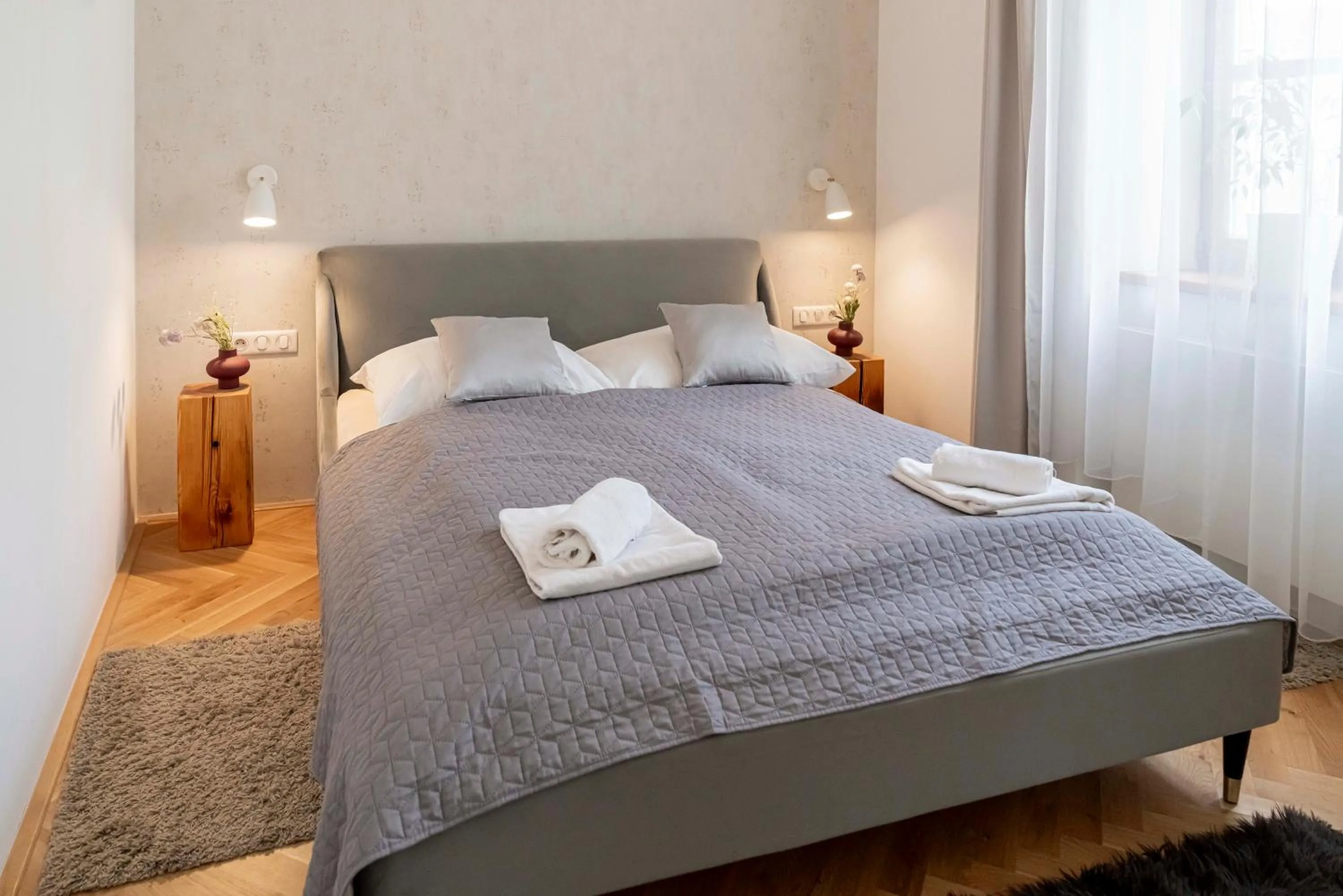 Bed in Apartmány Marienhof