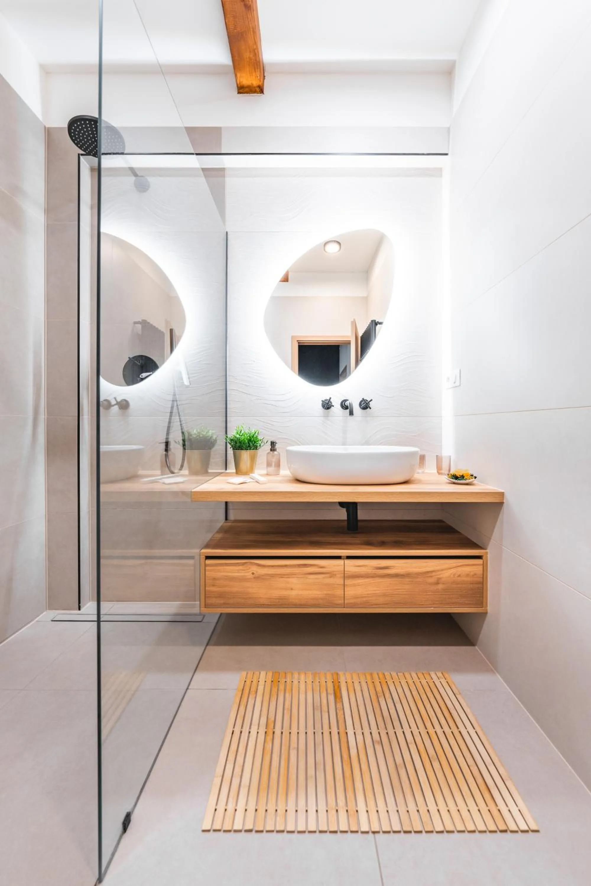 Shower in Apartmány Marienhof