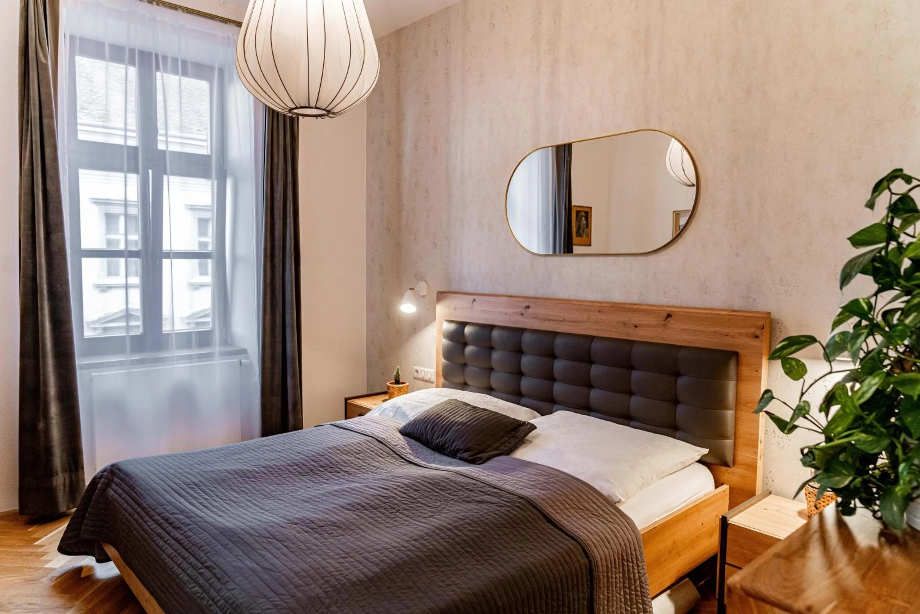 Bed in Apartmány Marienhof