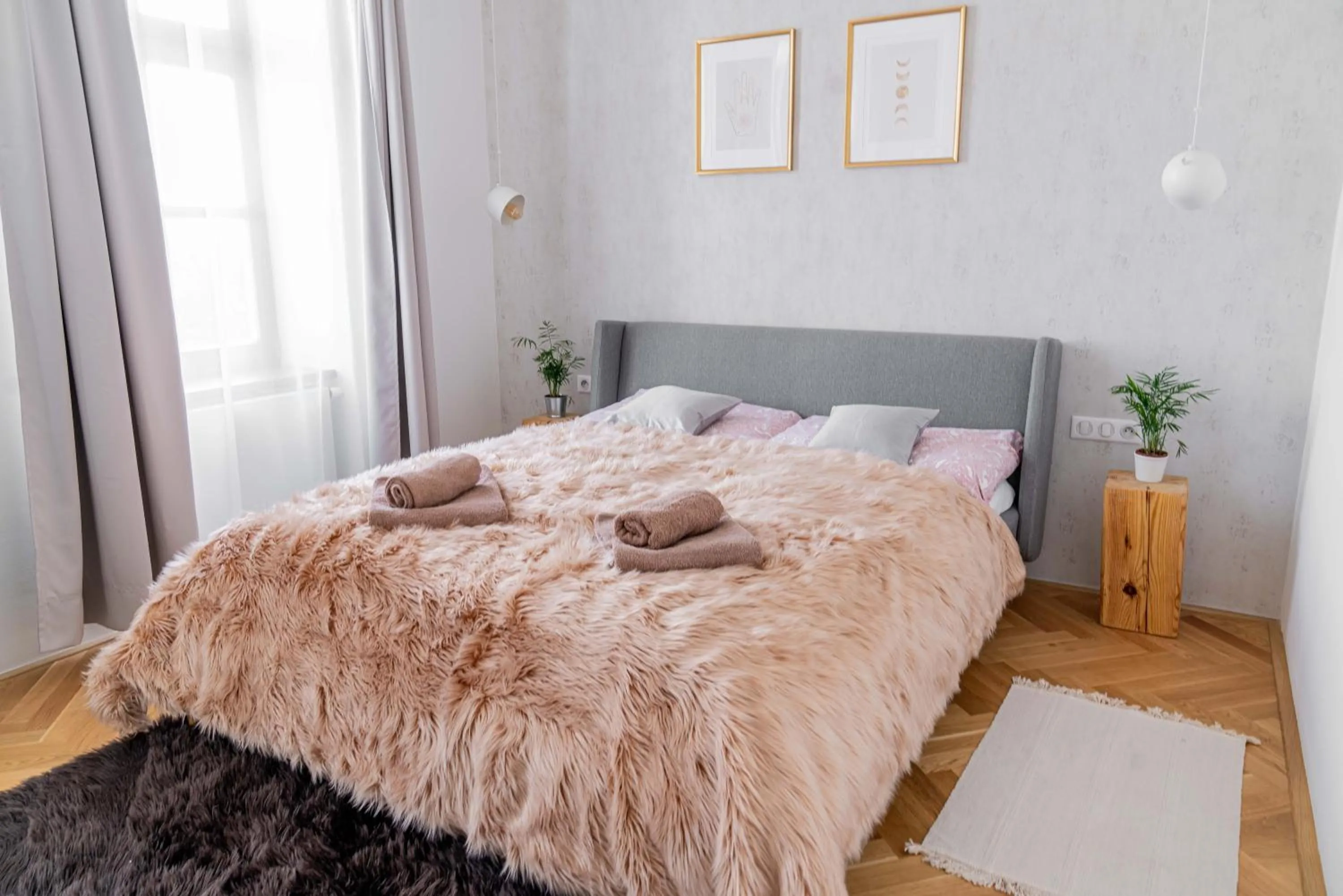 Bed in Apartmány Marienhof