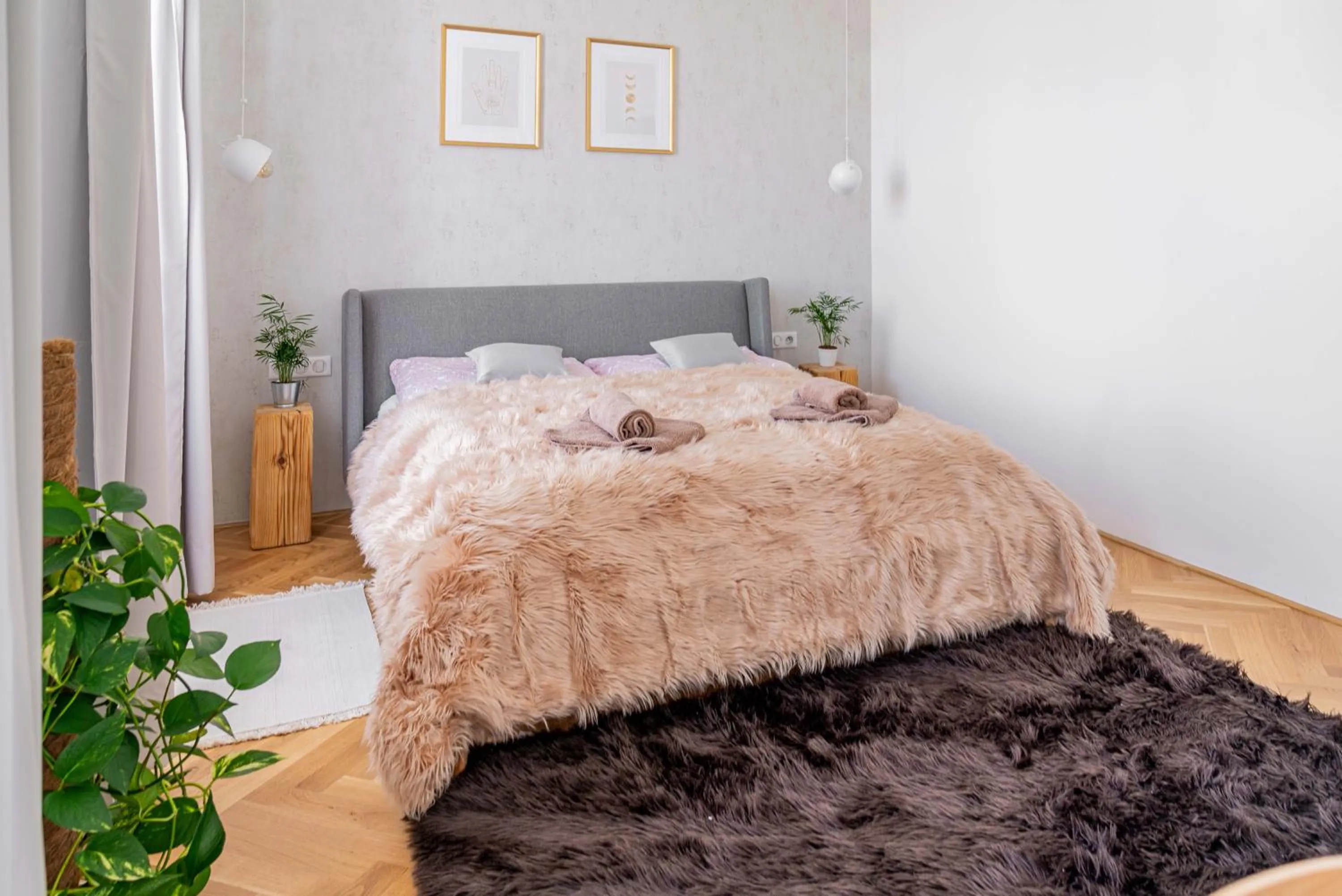 Bed in Apartmány Marienhof