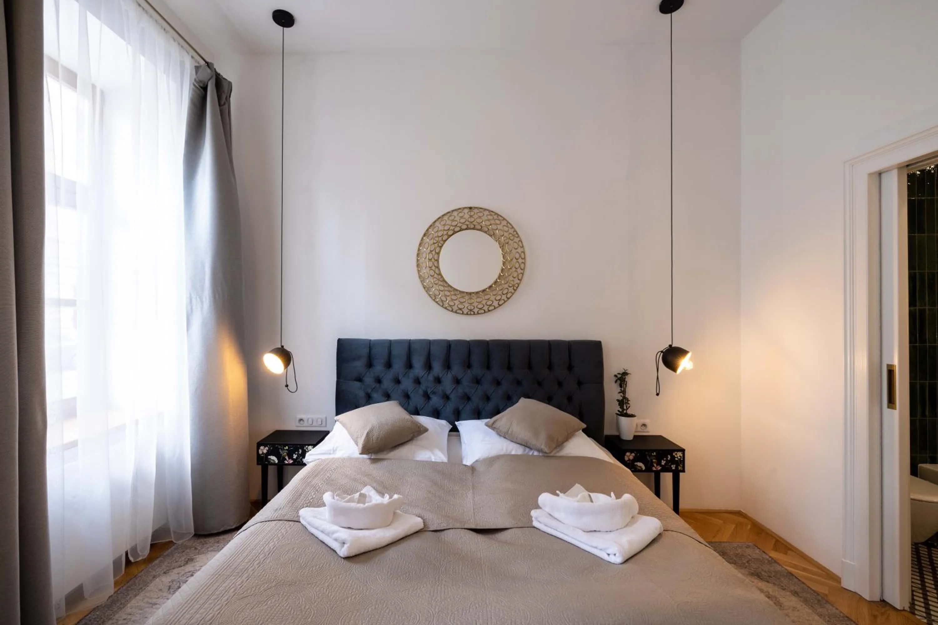 Bed in Apartmány Marienhof