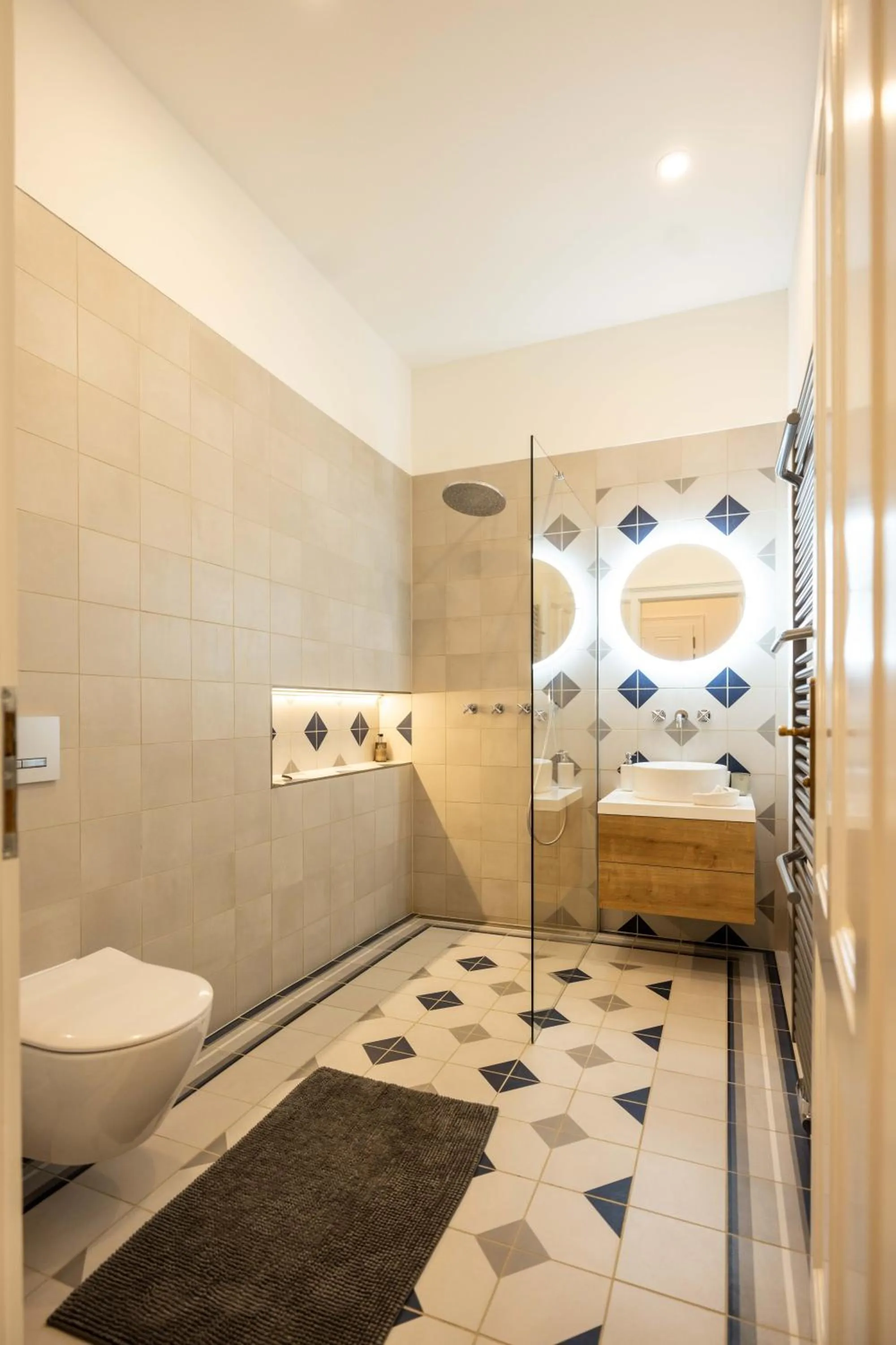 Shower in Apartmány Marienhof