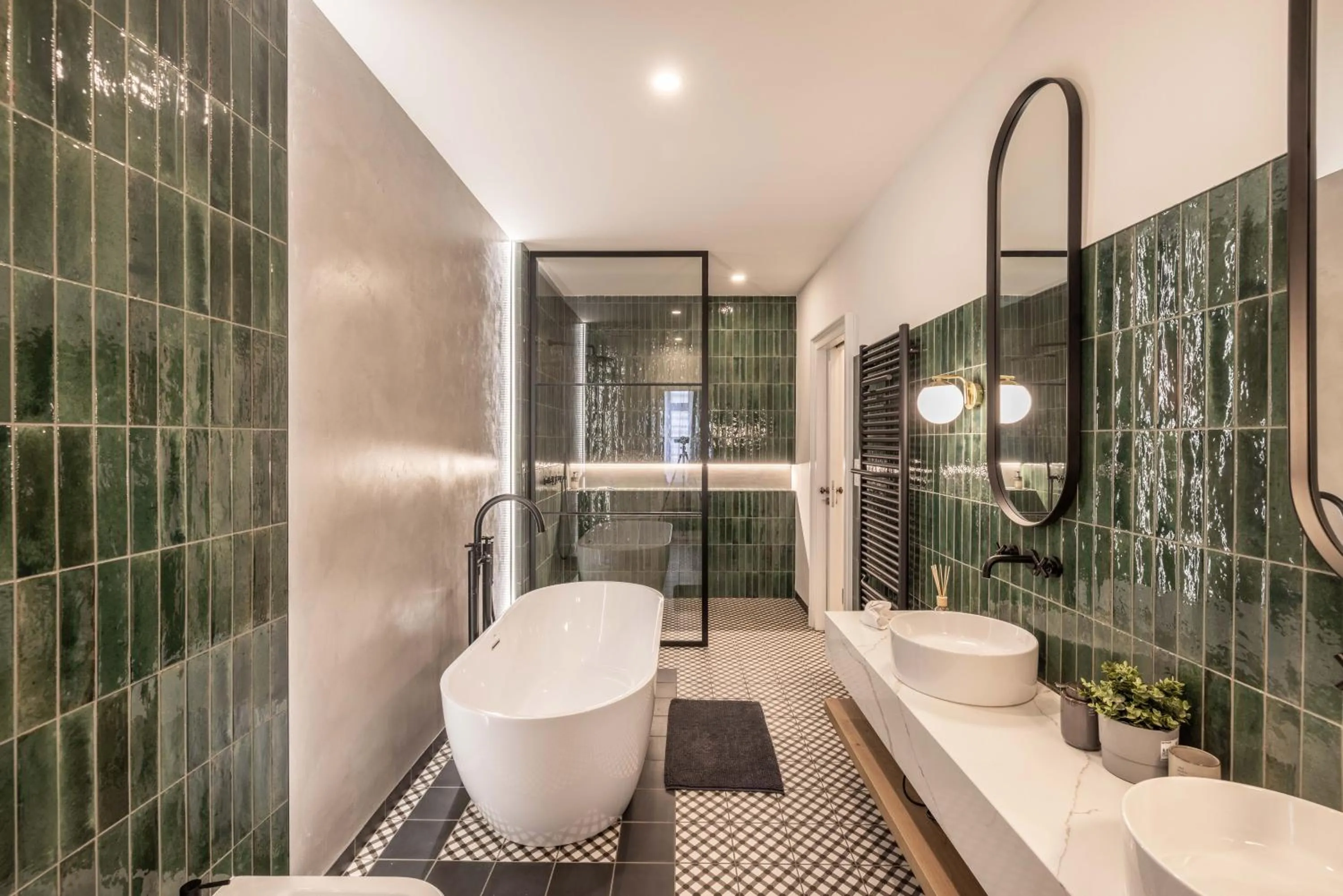 Shower in Apartmány Marienhof