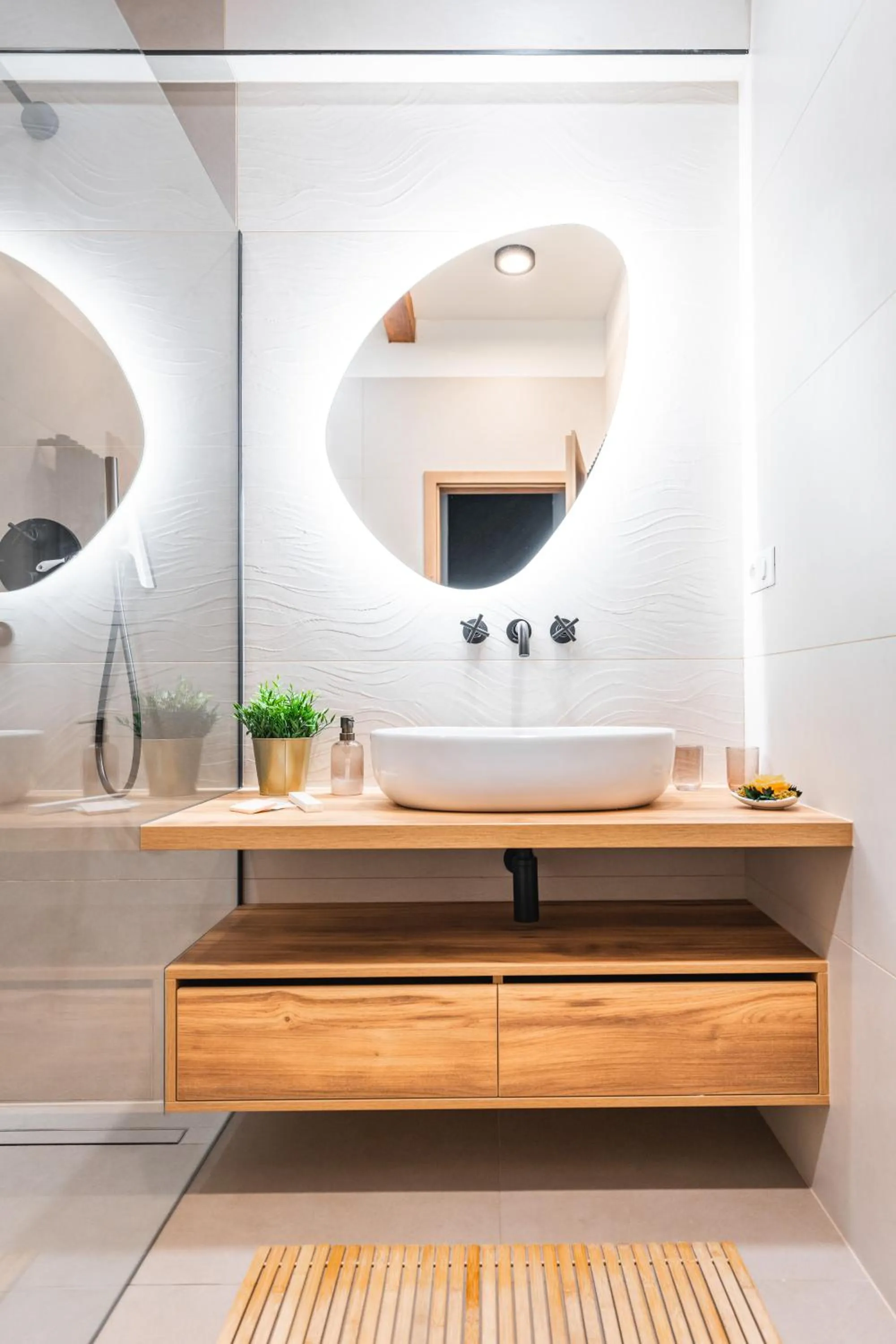 Bathroom in Apartmány Marienhof