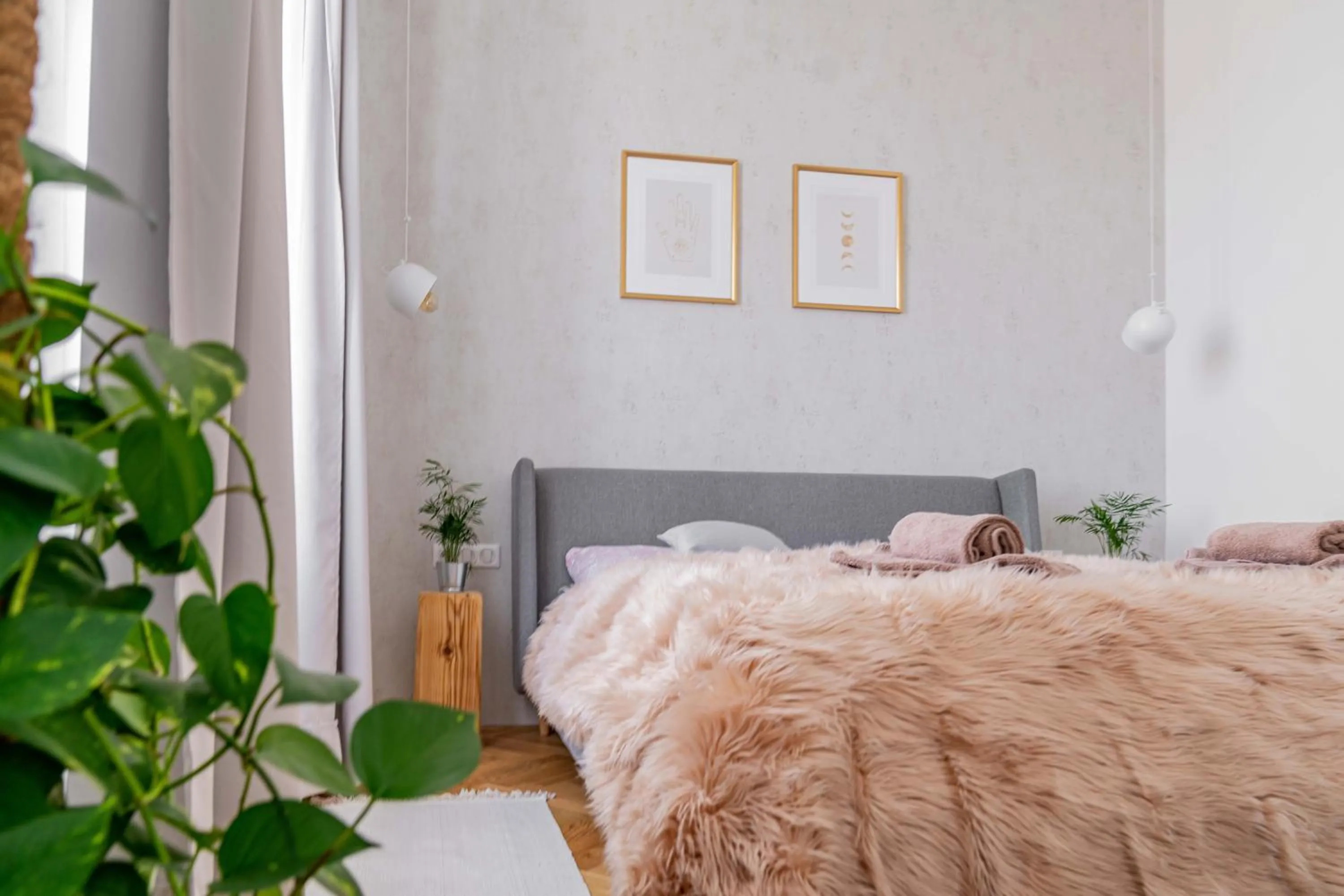 Bed in Apartmány Marienhof