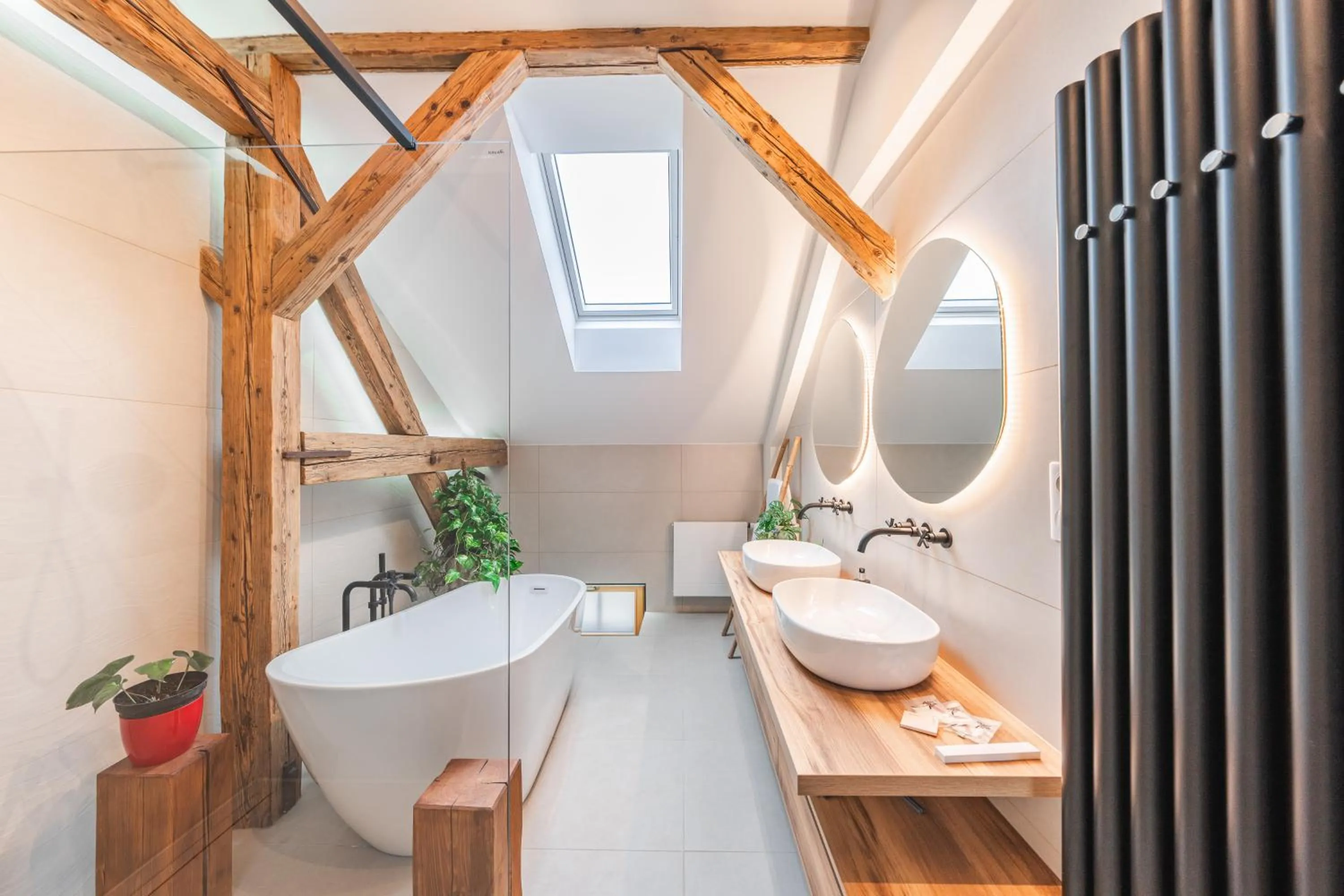 Shower in Apartmány Marienhof