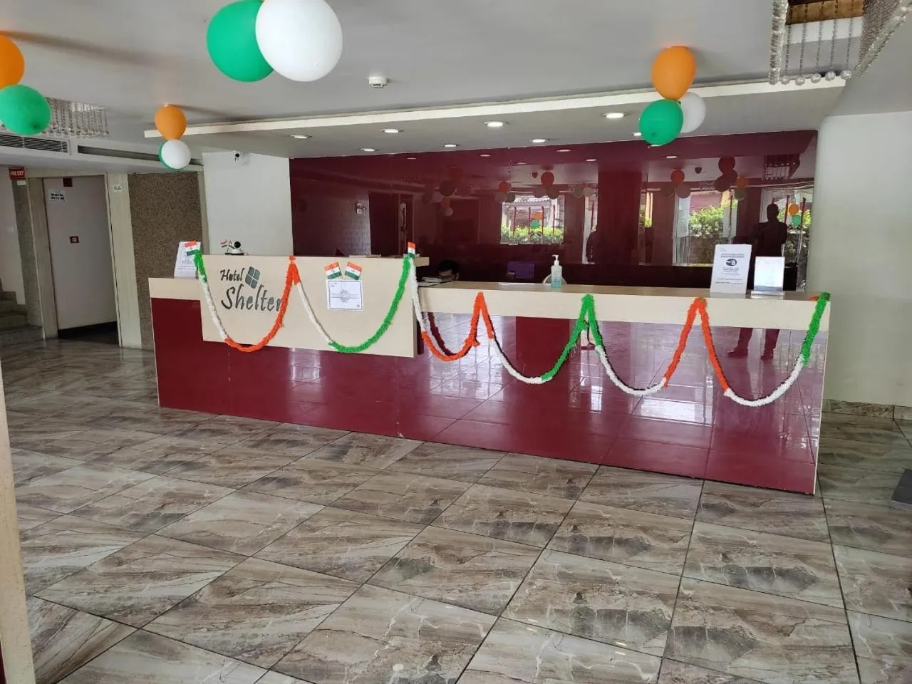 Lobby or reception in SHELTER HOTEL