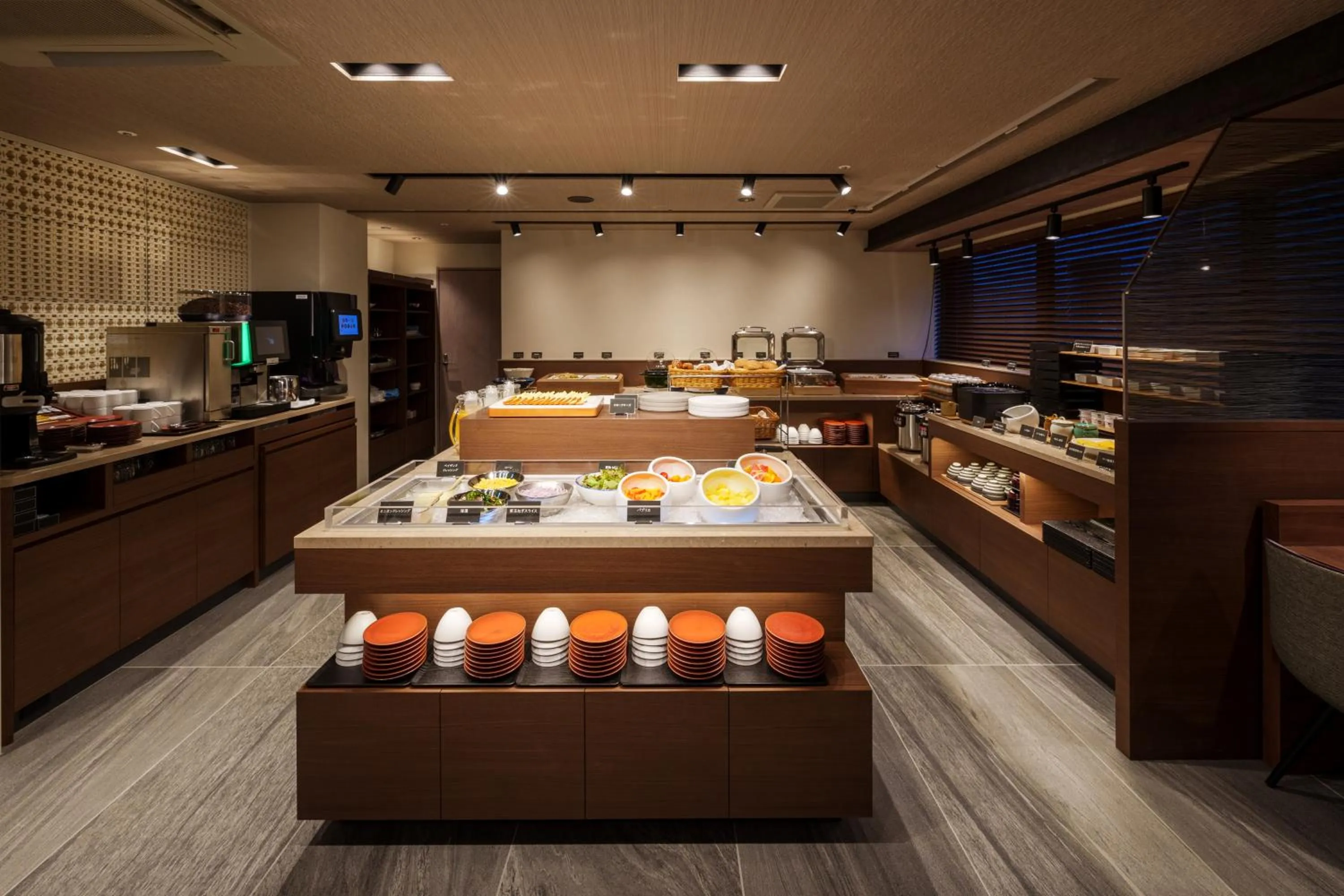 Buffet breakfast in Hotel GrandConsort Naha