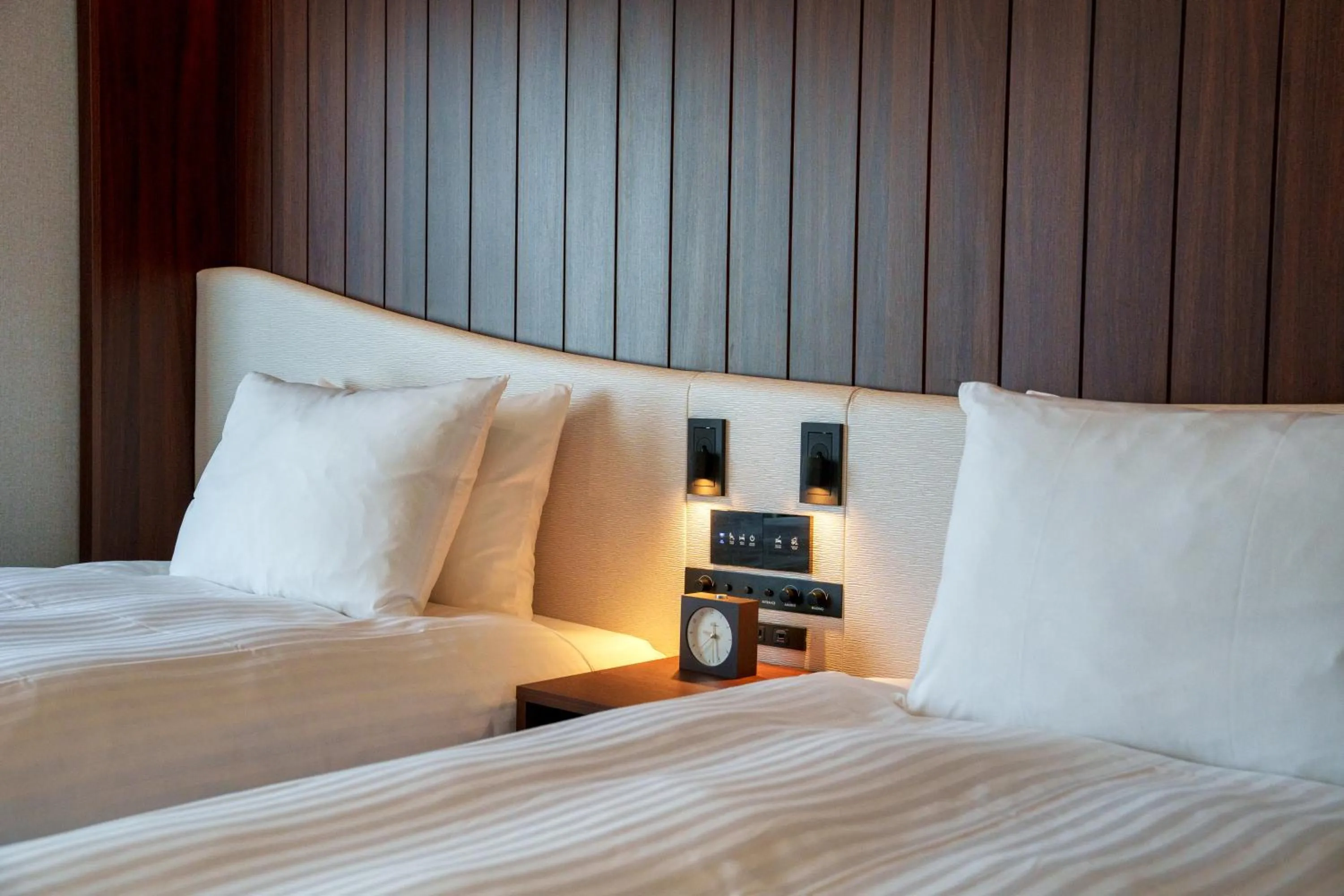 Bed in Hotel GrandConsort Naha