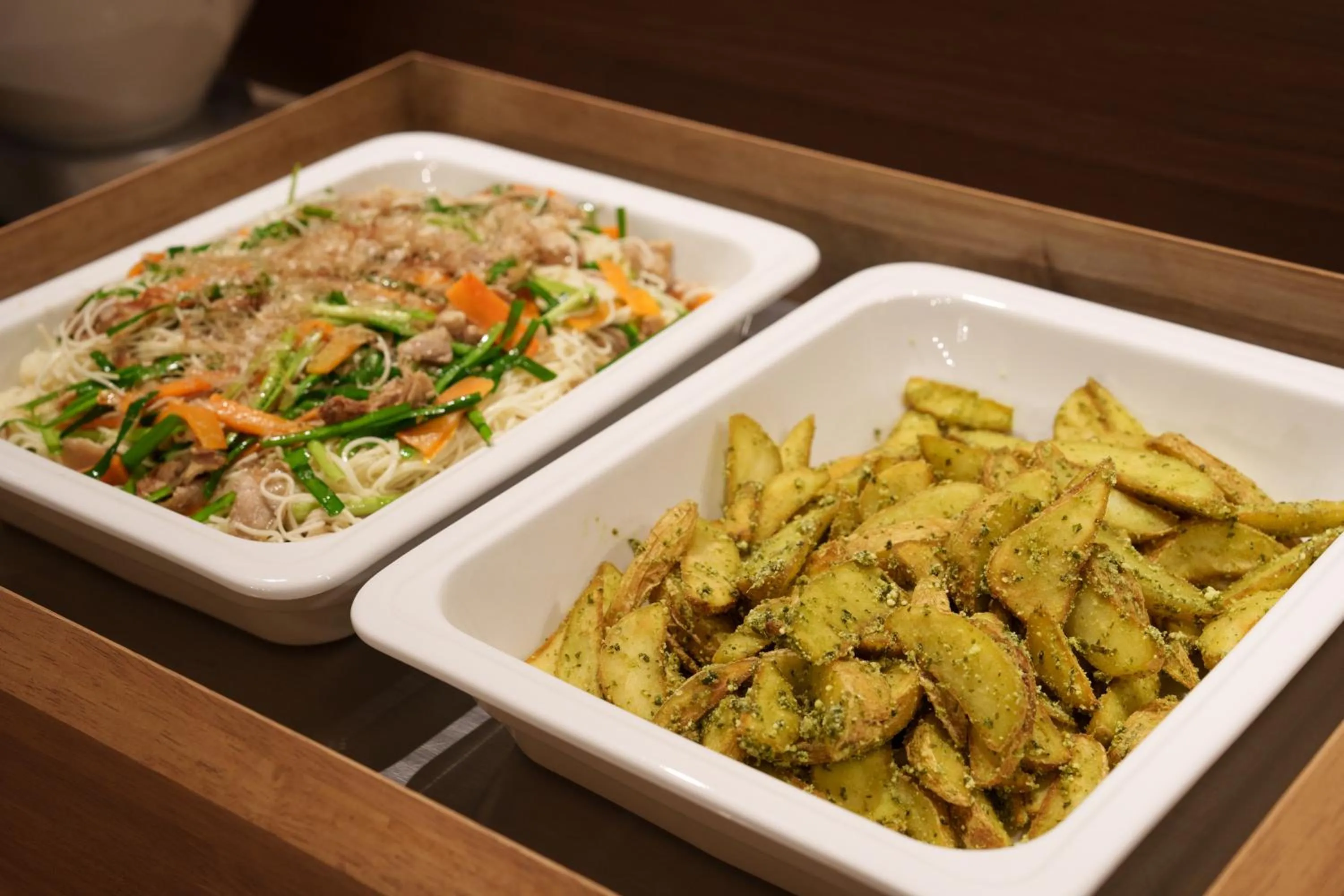 Buffet breakfast in Hotel GrandConsort Naha