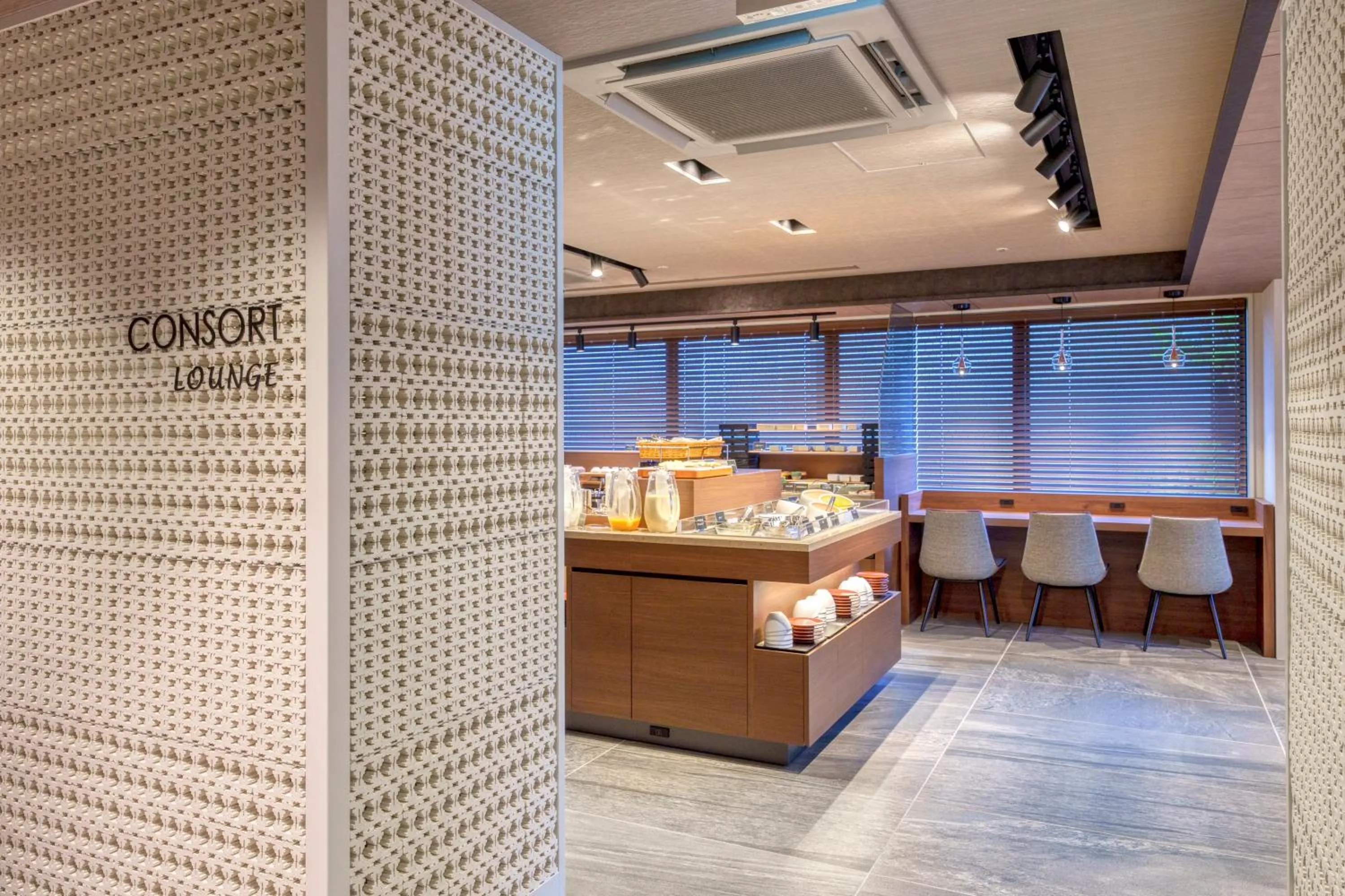 Buffet breakfast in Hotel GrandConsort Naha