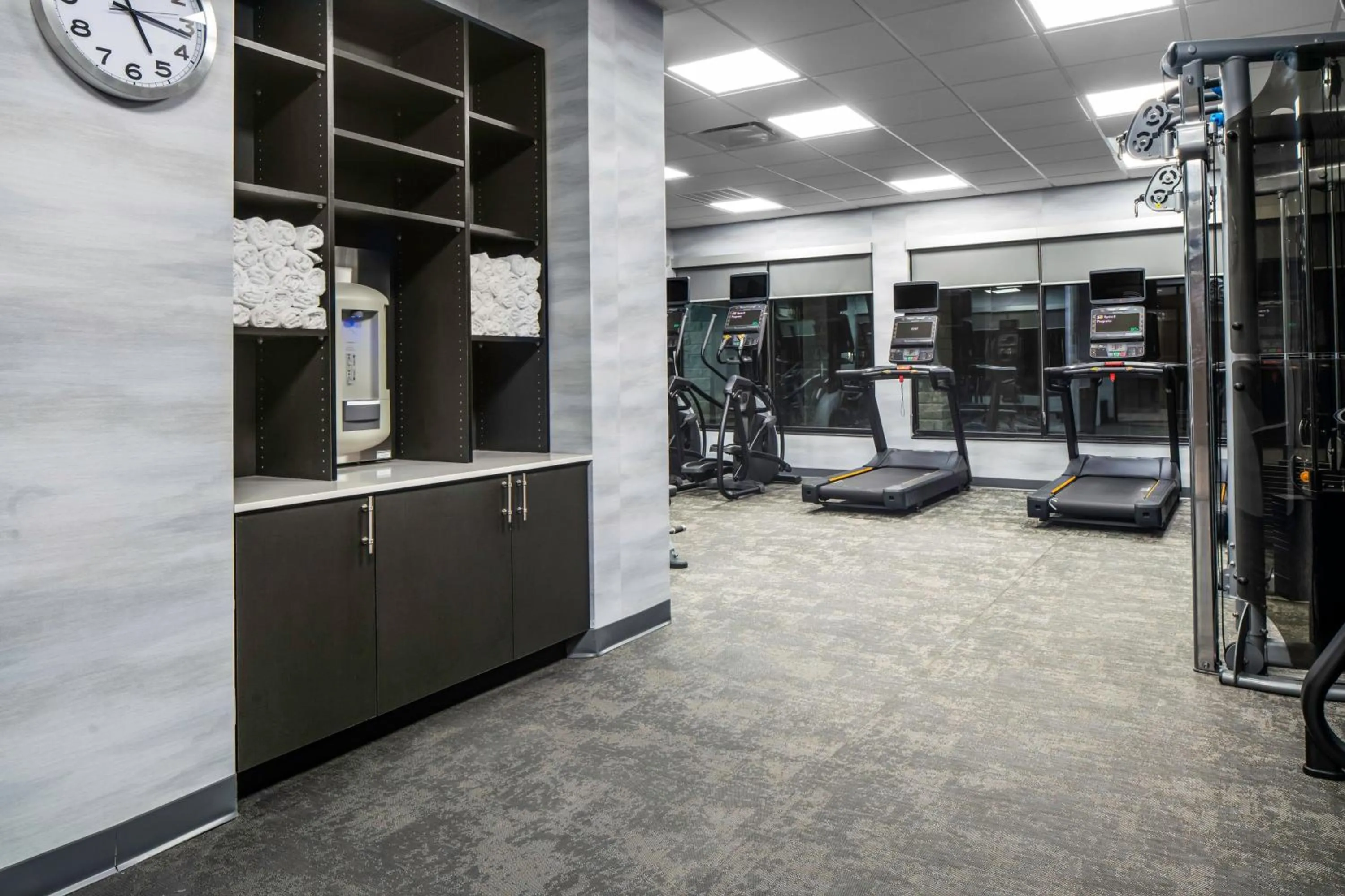 Fitness centre/facilities in Fairfield Inn & Suites by Marriott Corinth South Denton Area