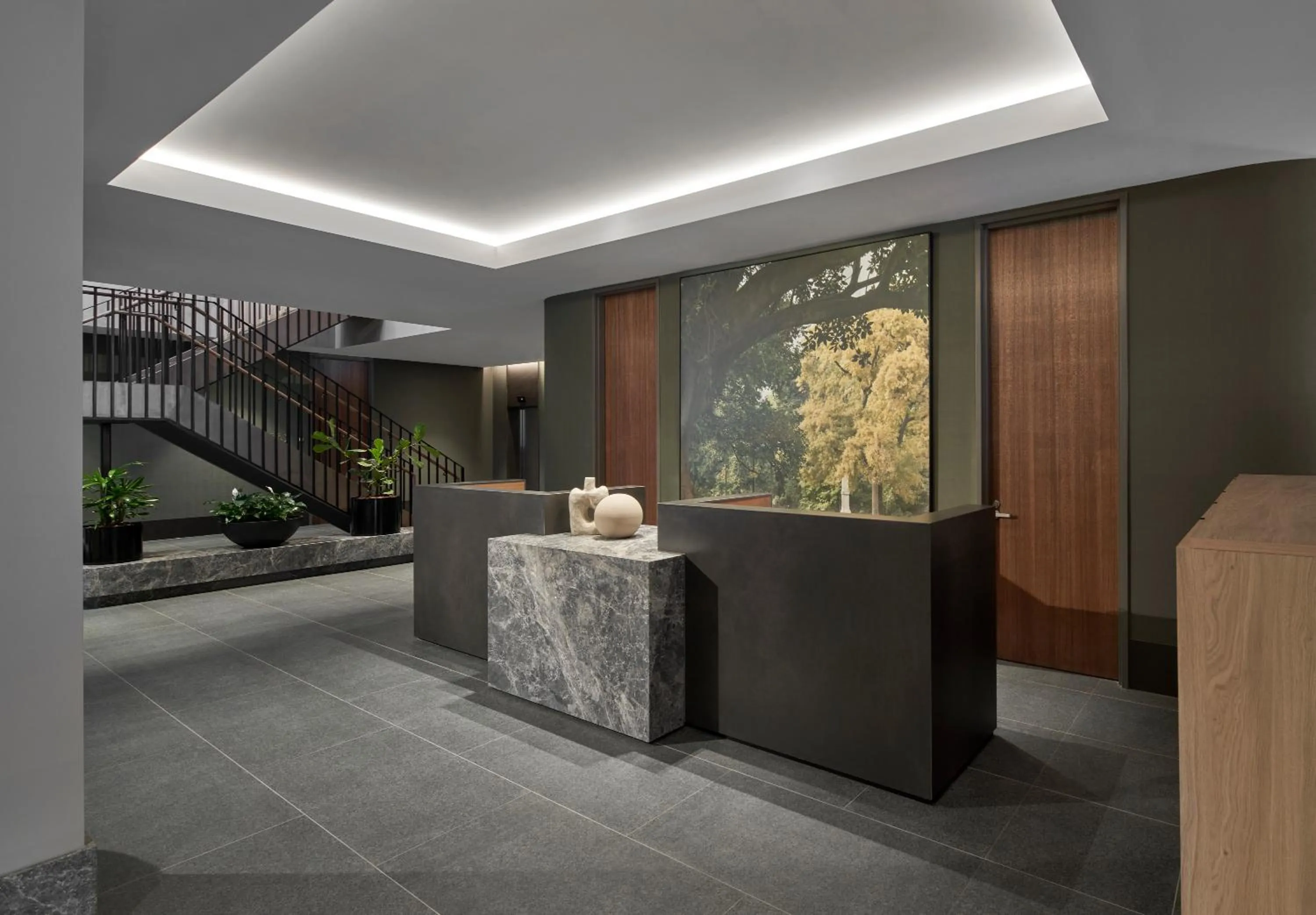 Lobby or reception in Courtyard by Marriott Melbourne Flagstaff Gardens
