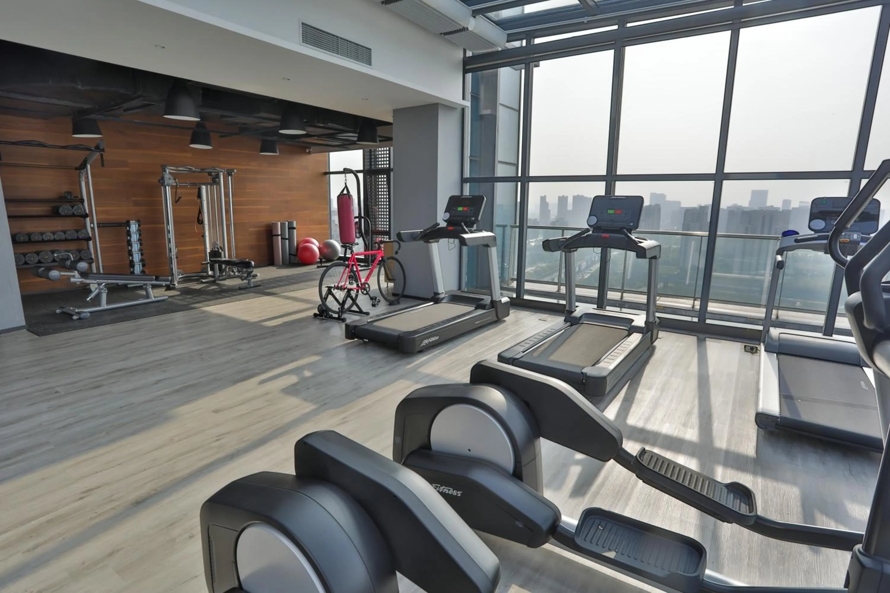 Fitness centre/facilities in Moxy Nanjing Jiangning