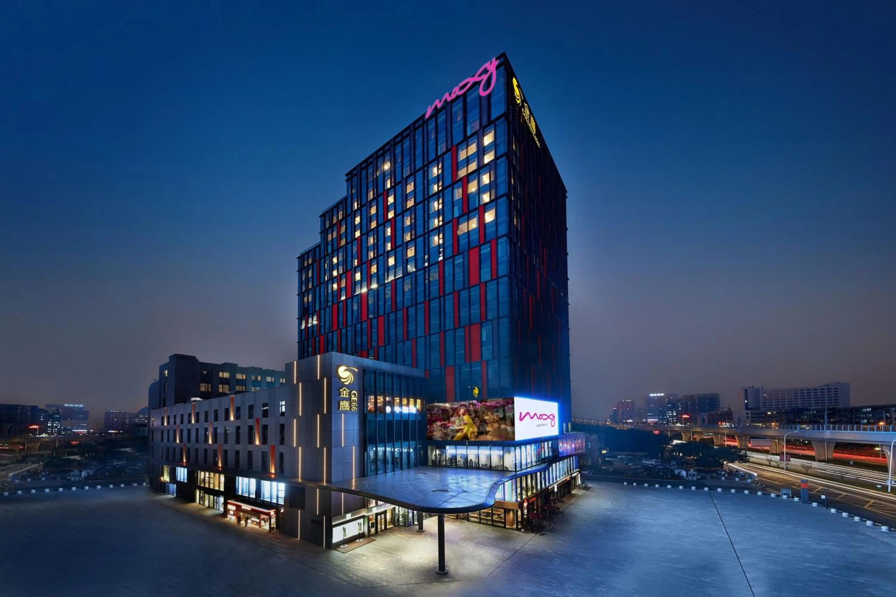 Property building in Moxy Nanjing Jiangning