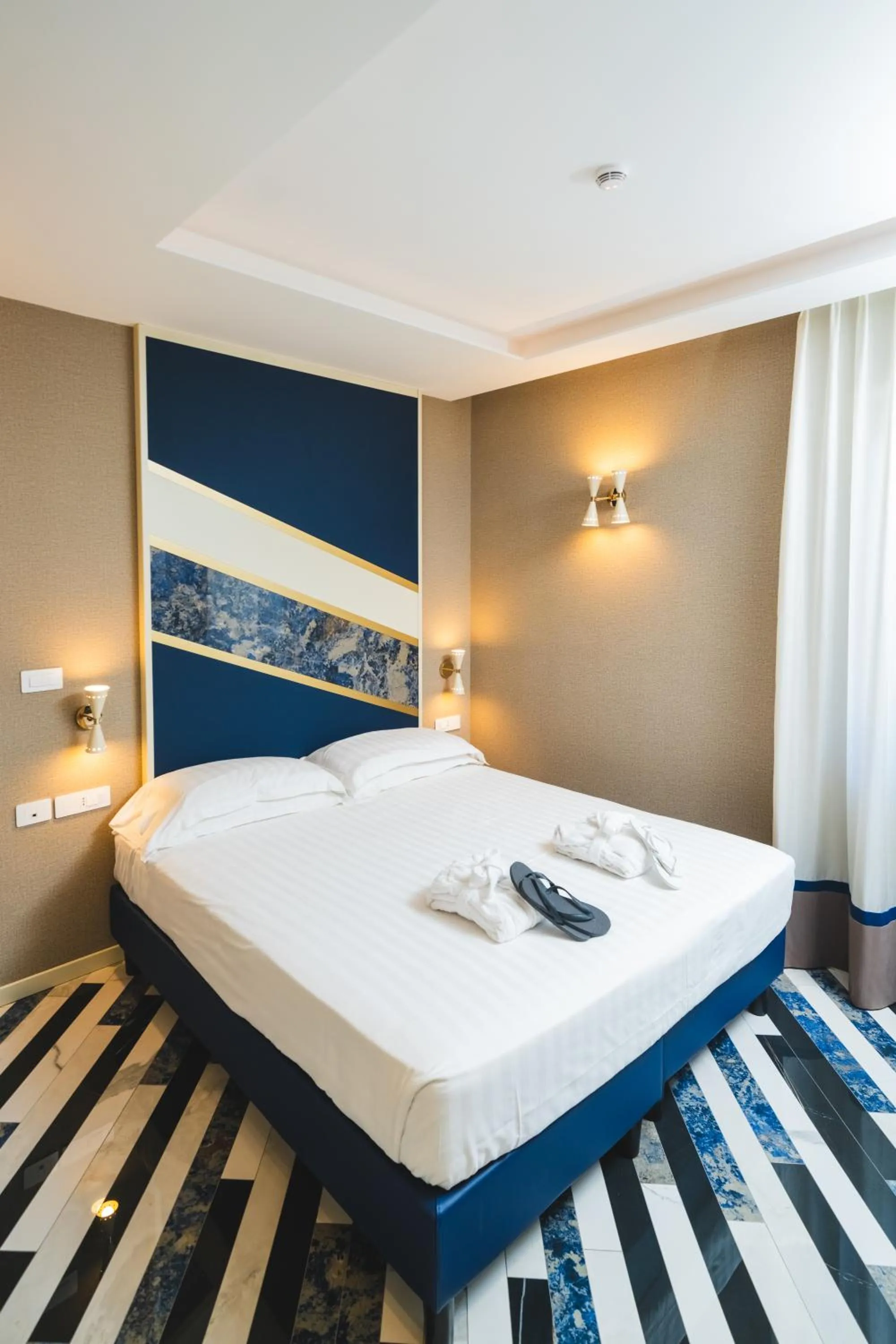 Bed in Hotel Cala Moresca