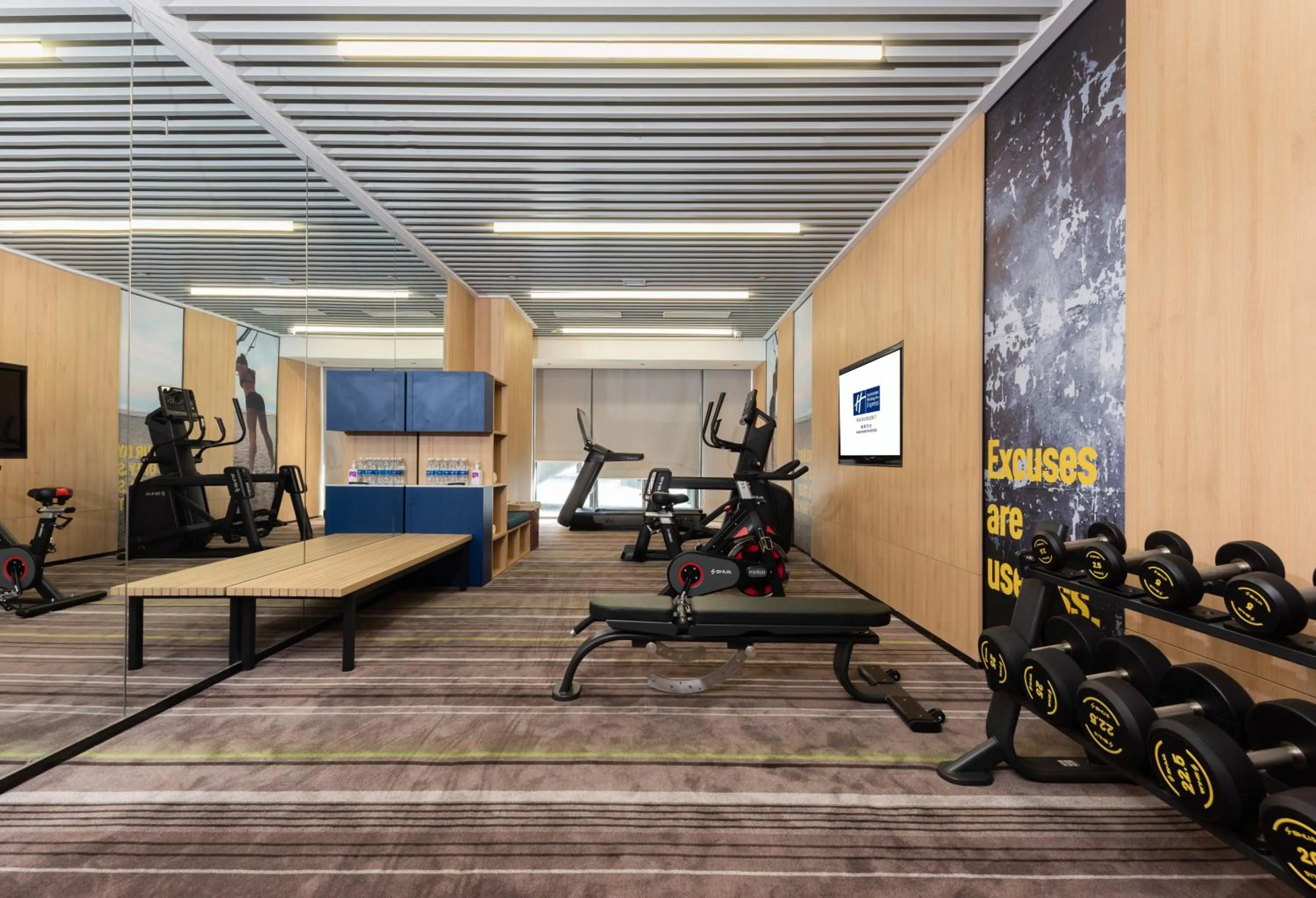 Fitness centre/facilities in Holiday Inn Express Nanchang Riverside by IHG