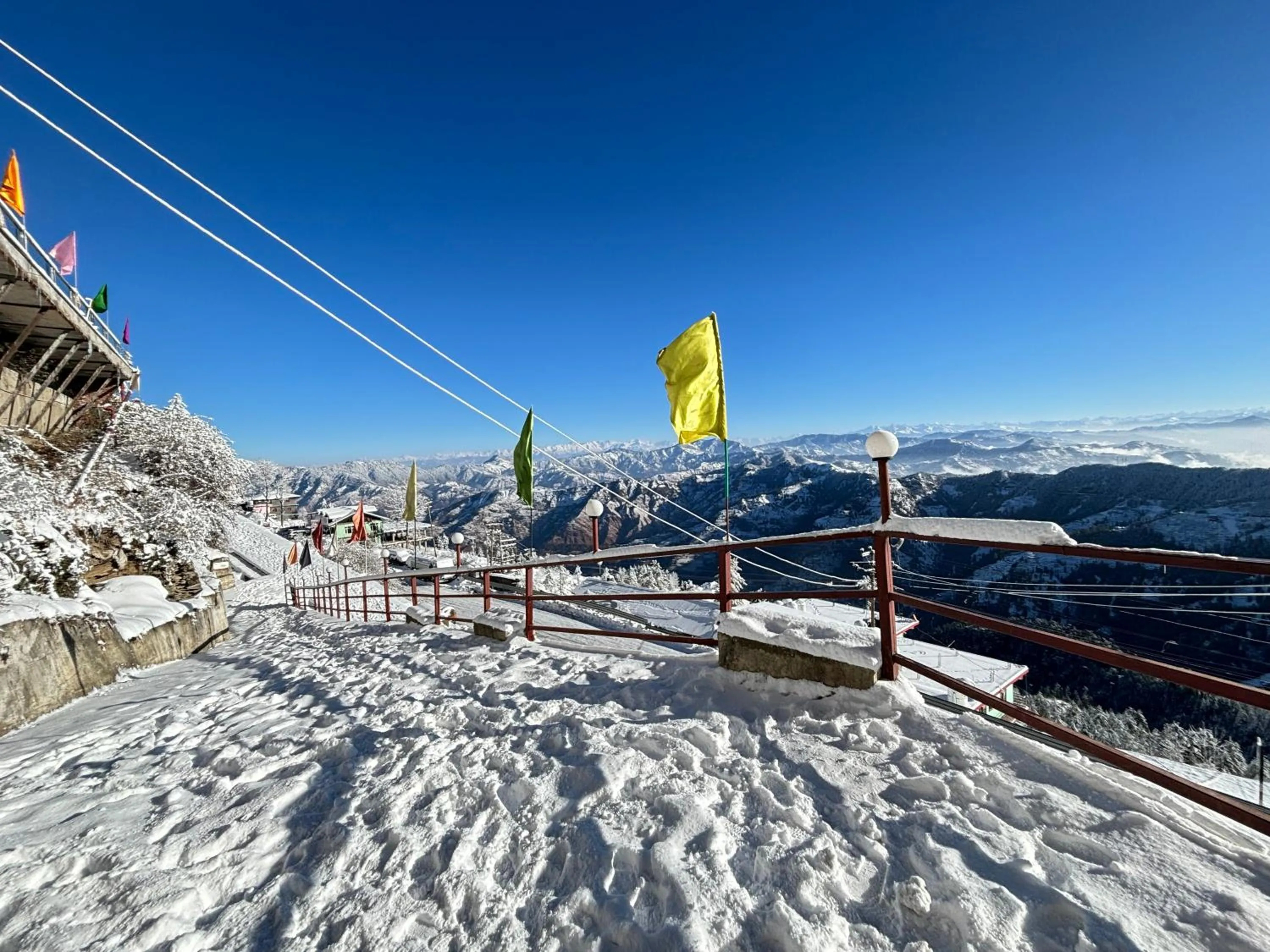 View (from property/room) in Treebo Shimla Ayurvedic Retreat, Kufri - Pure Veg