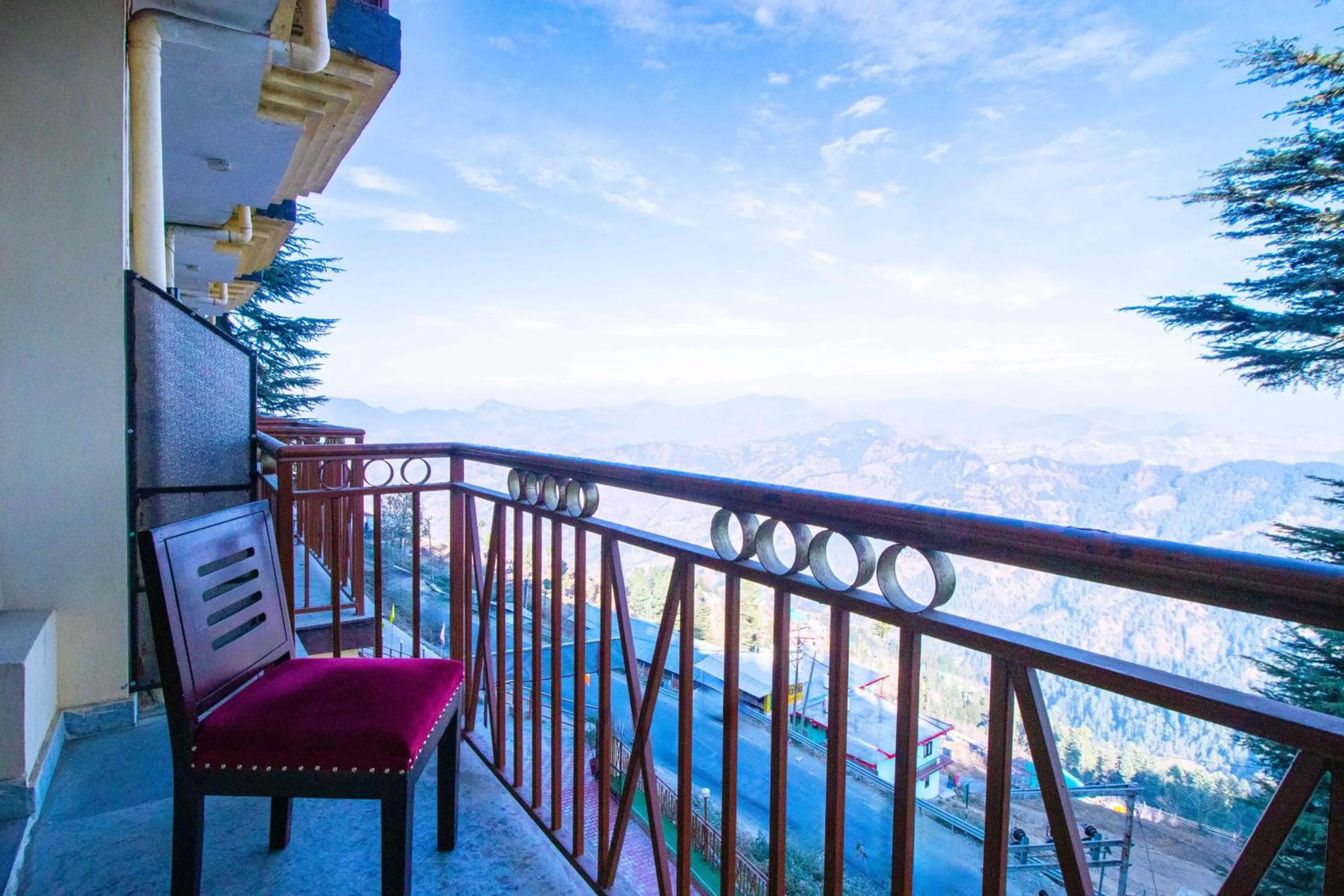 Balcony/Terrace in Treebo Shimla Ayurvedic Retreat, Kufri - Pure Veg