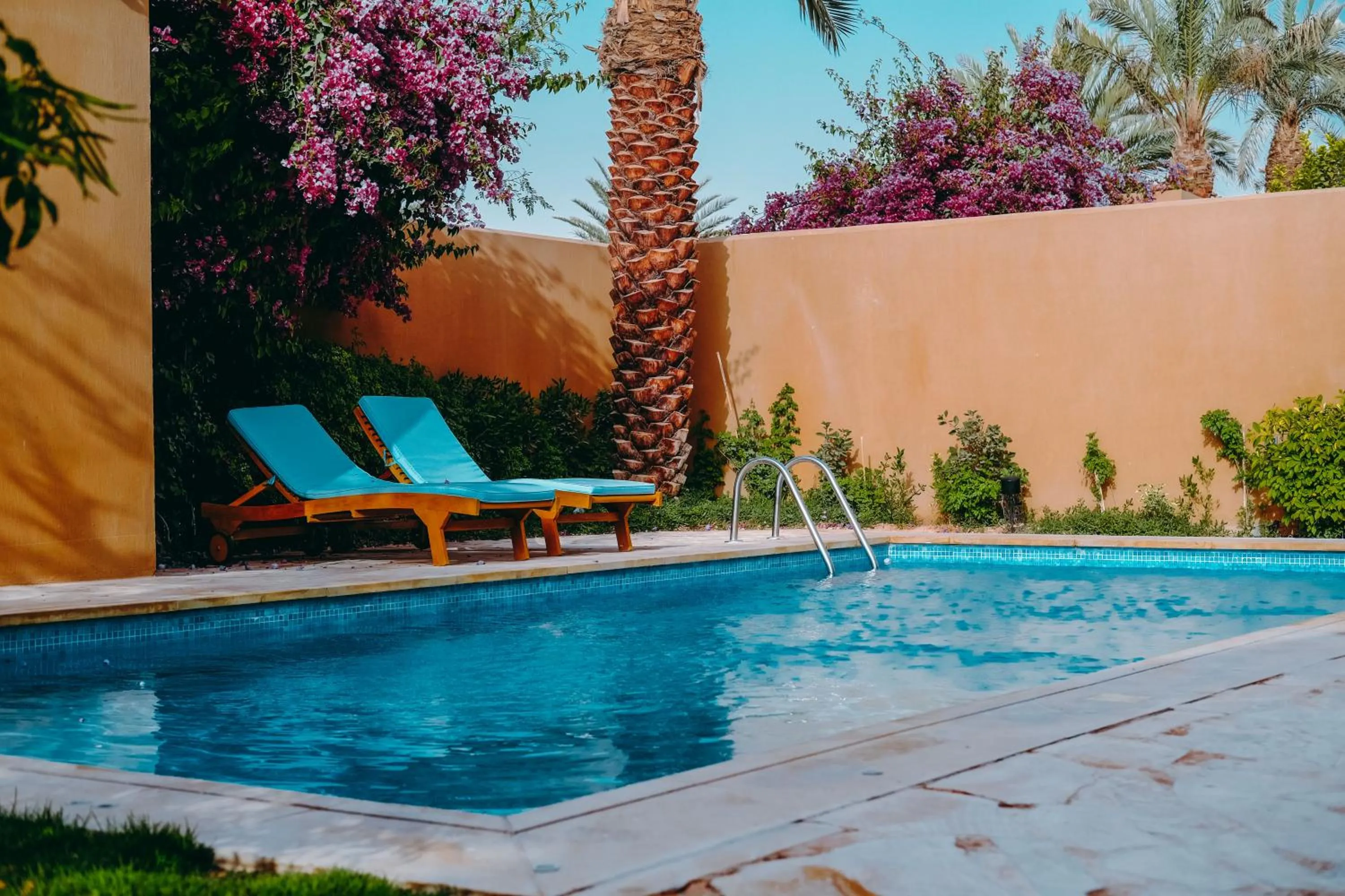 Swimming pool in Aseel Resort- Aseel Limited for Holiday Homes