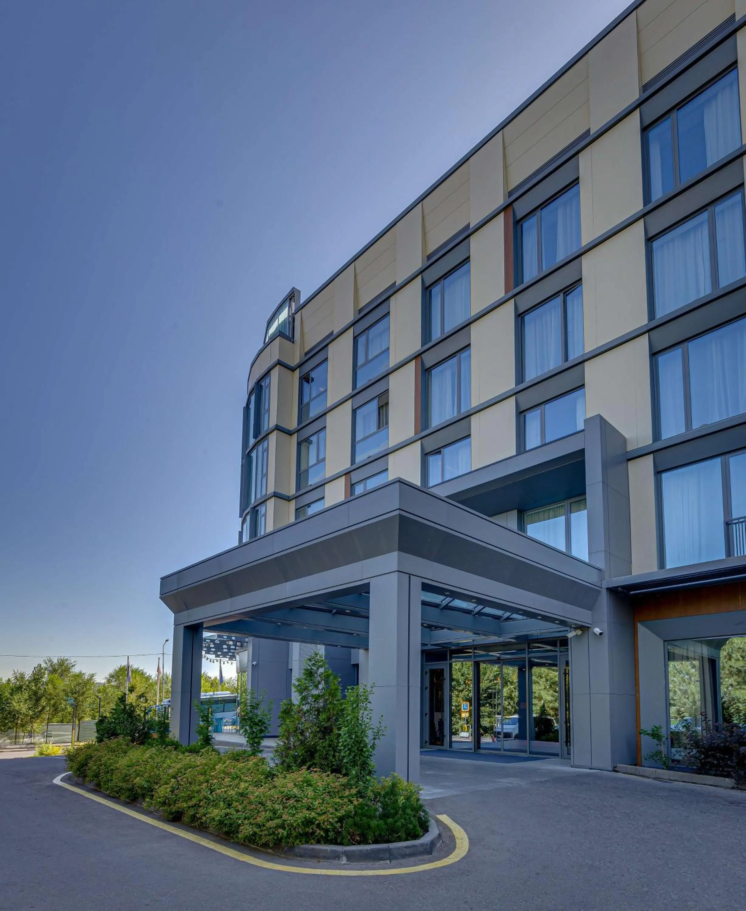 Property building in Sadu Hotel Almaty, a member of Radisson Individuals