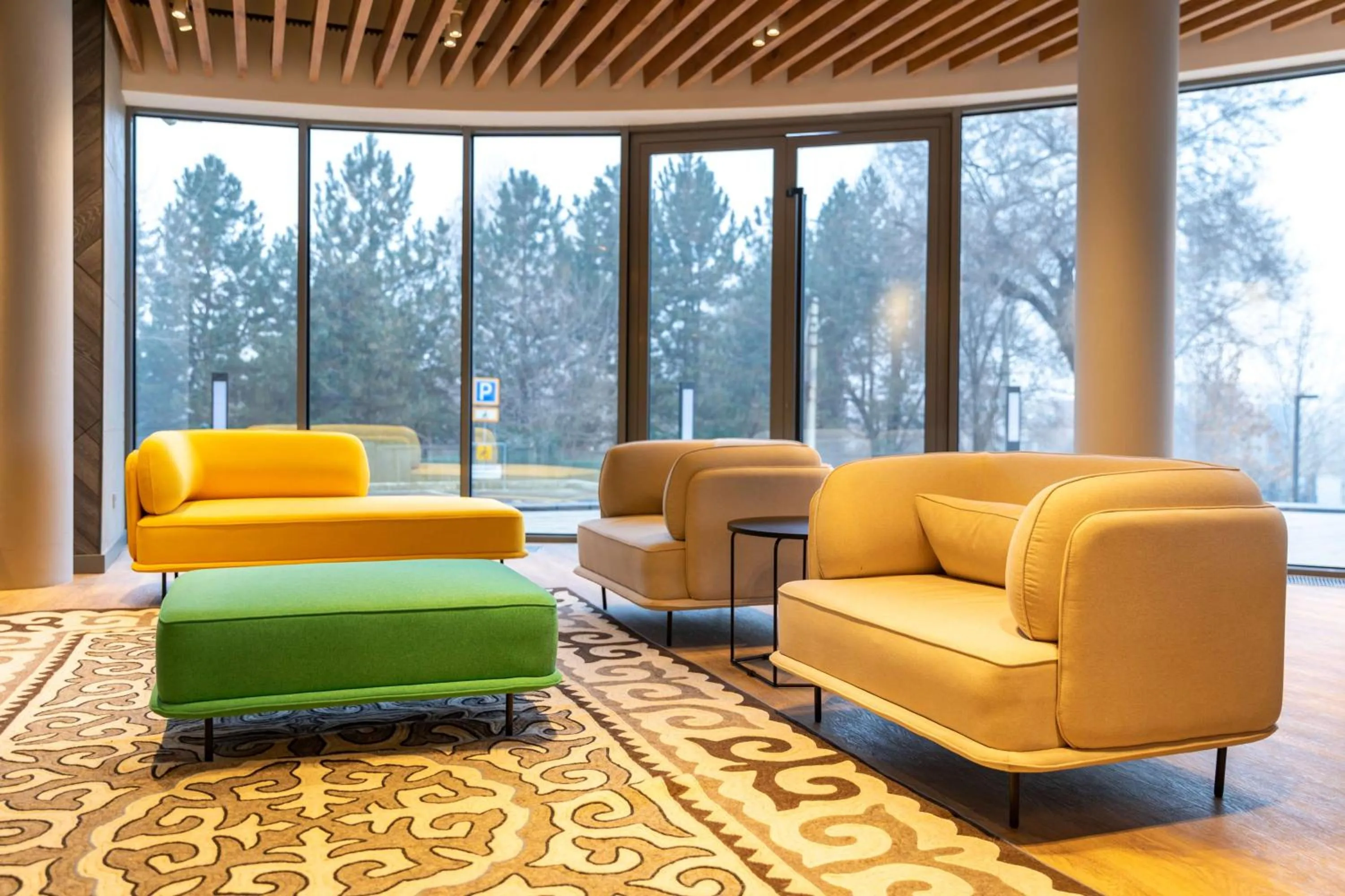 Lobby or reception in Sadu Hotel Almaty, a member of Radisson Individuals