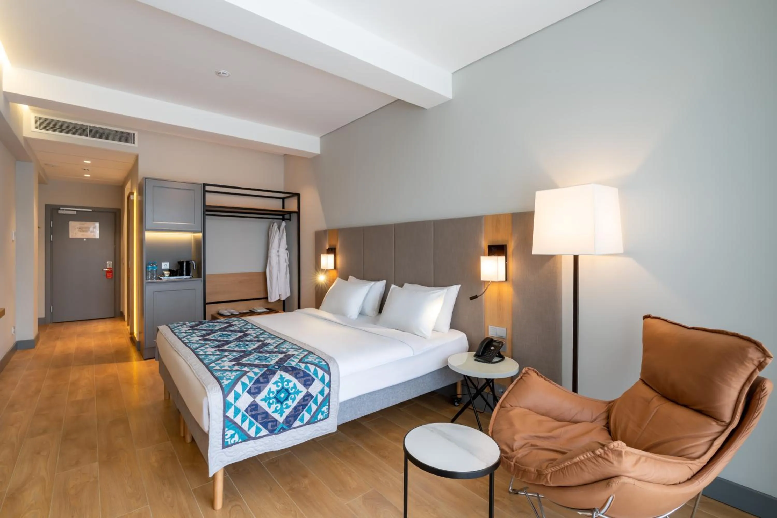 Bed in Sadu Hotel Almaty, a member of Radisson Individuals