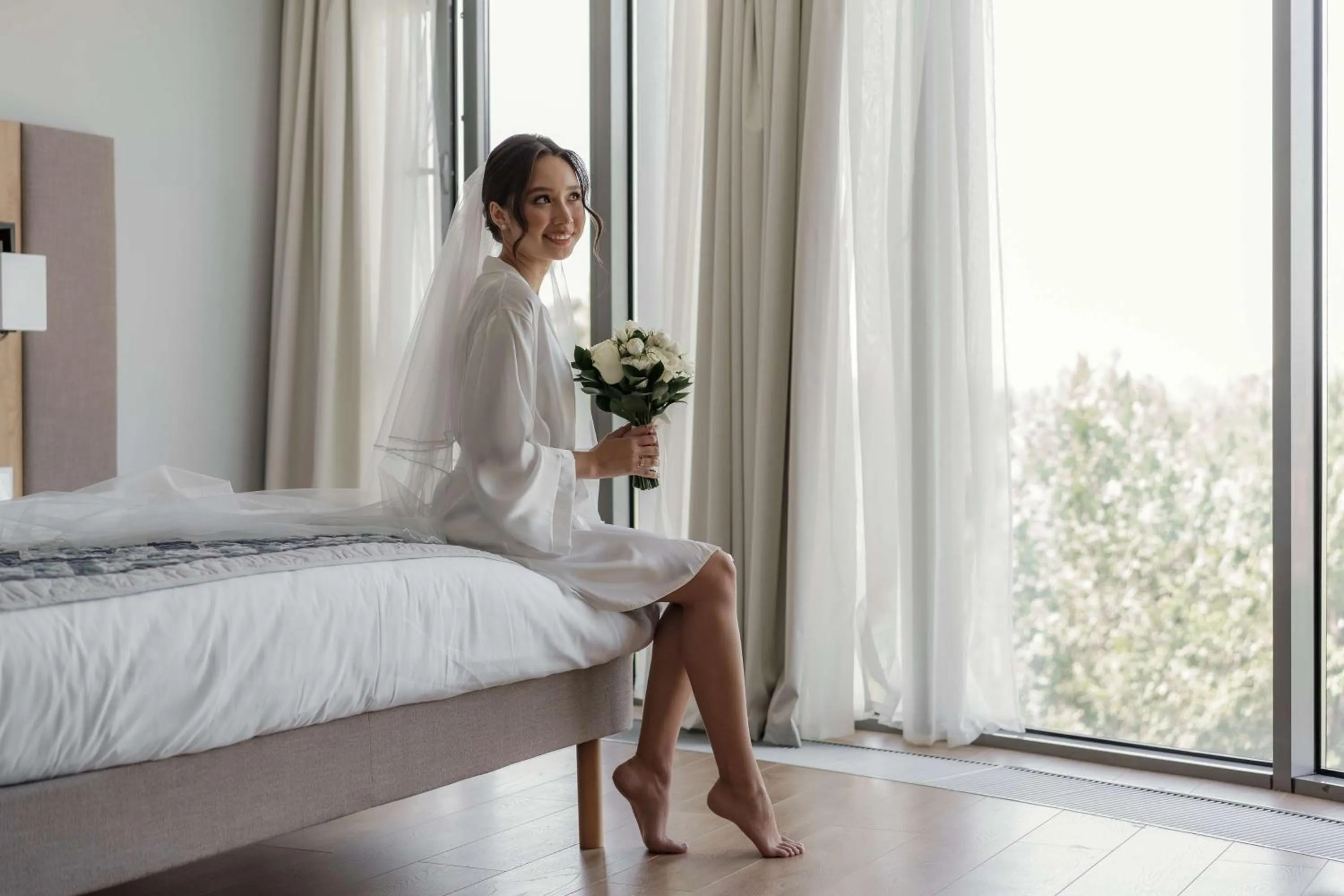 wedding, Bed in Sadu Hotel Almaty, a member of Radisson Individuals