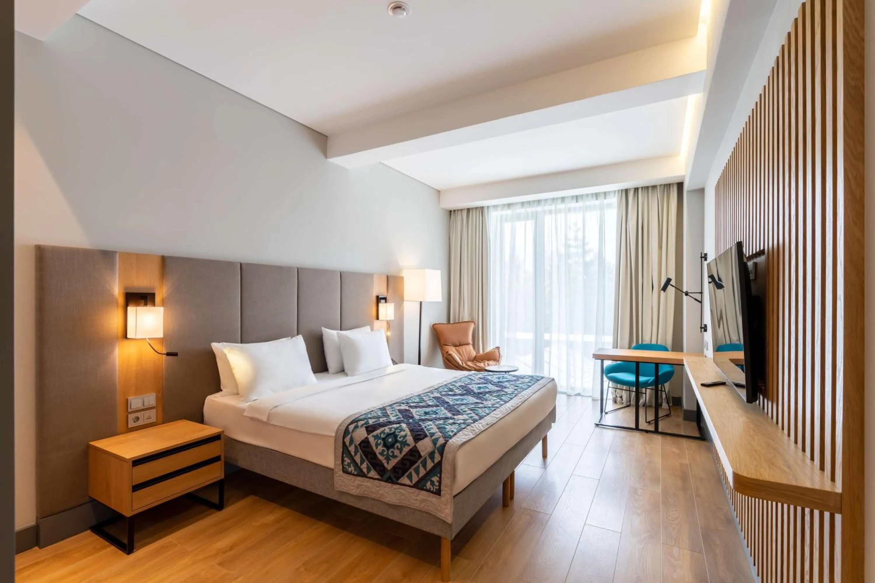 Bedroom, Bed in Sadu Hotel Almaty, a member of Radisson Individuals