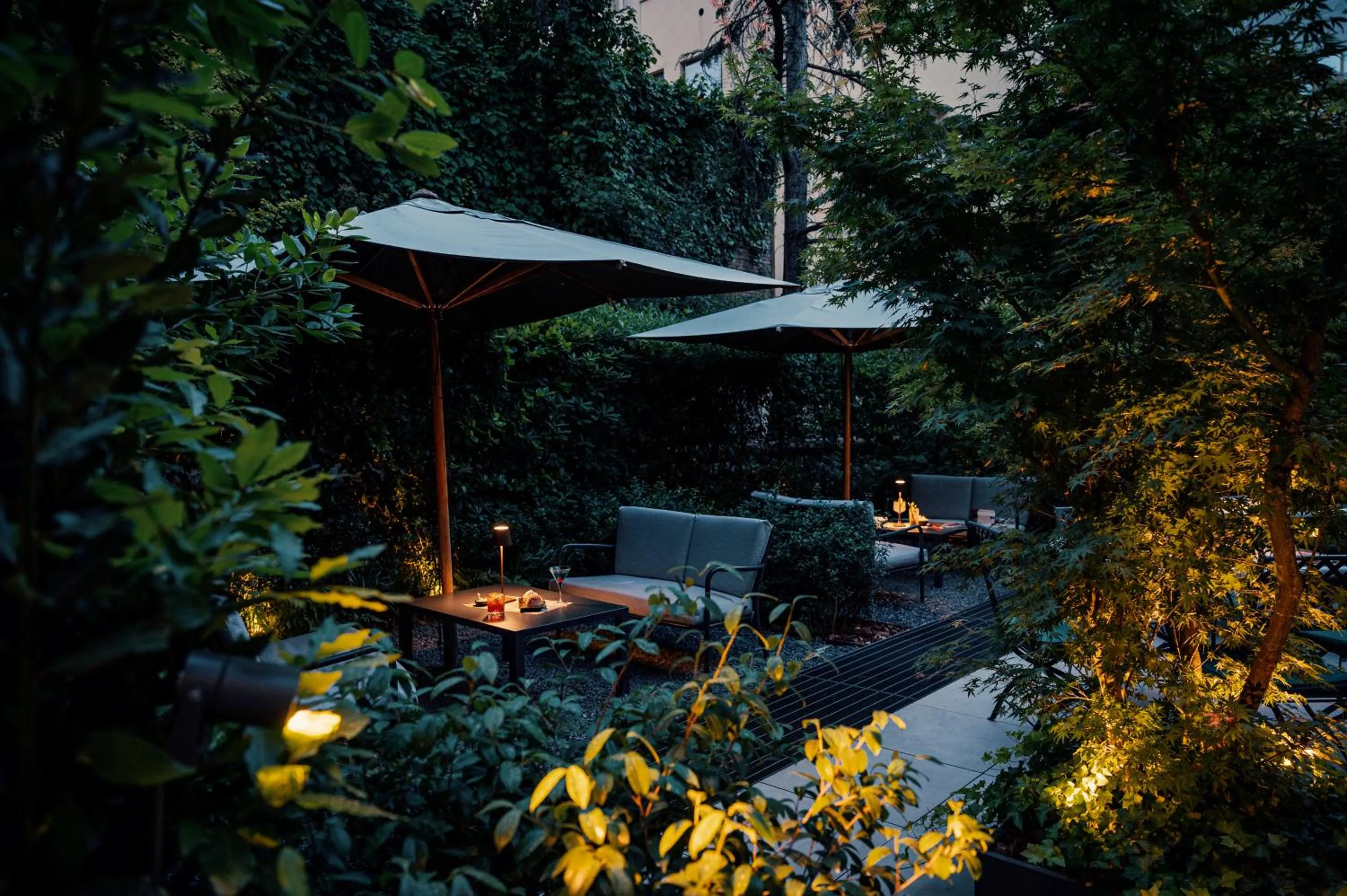 Patio in Hotel Internazionale