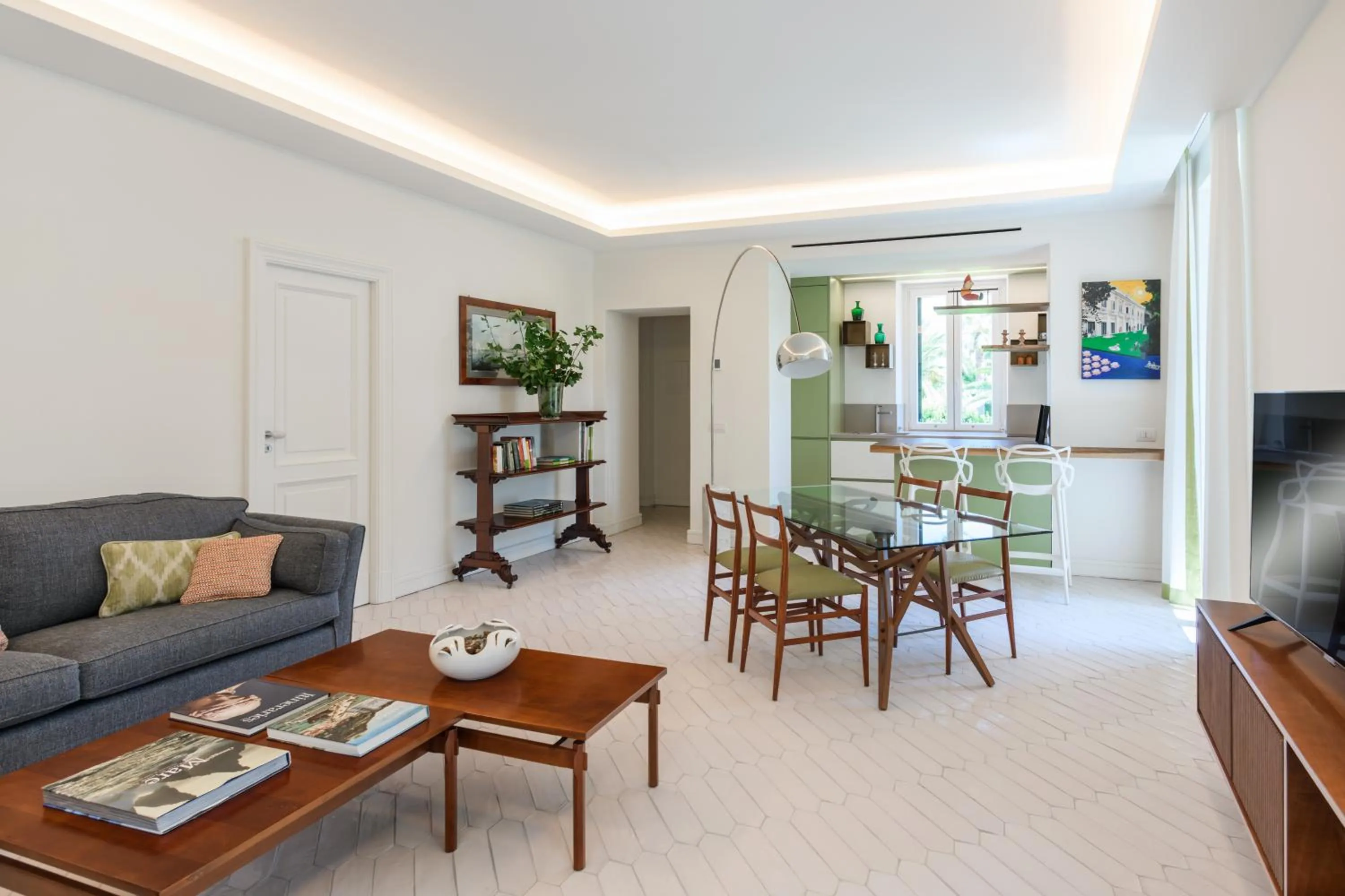 Living room in Parco dei Principi