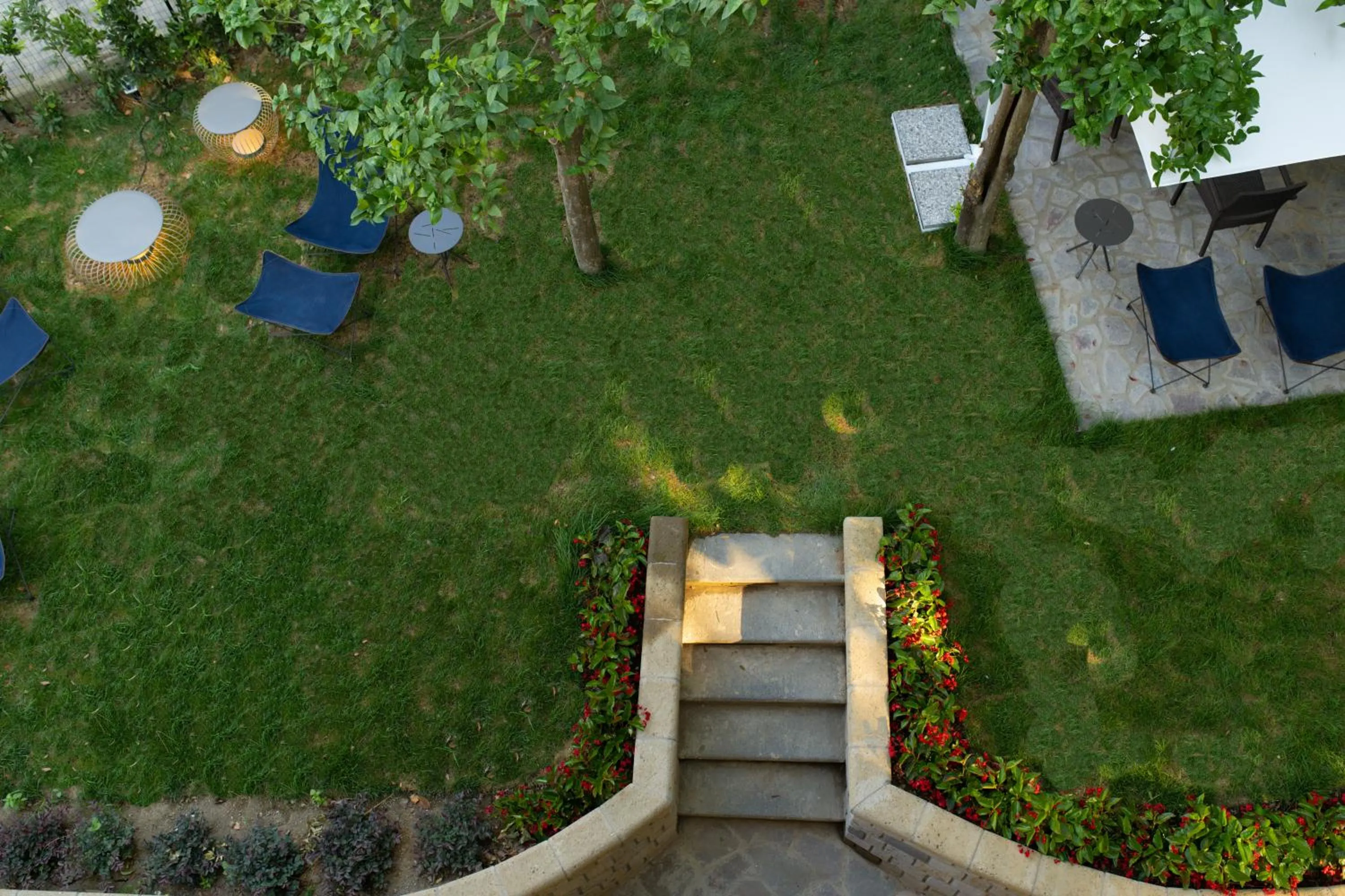 Garden view in Parco dei Principi