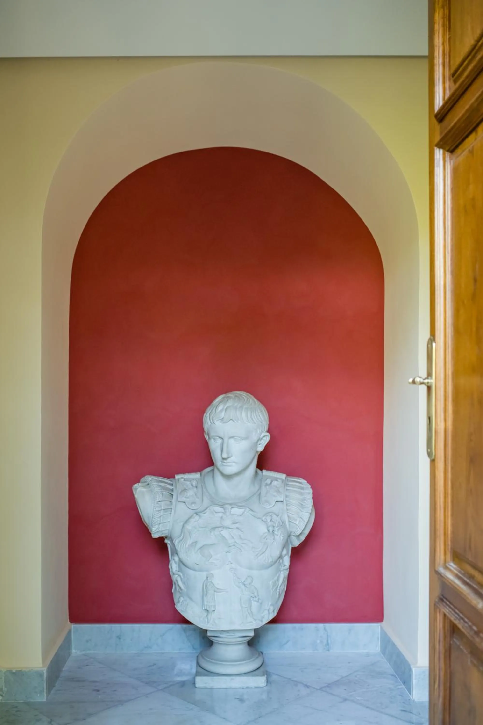 Decorative detail in Parco dei Principi