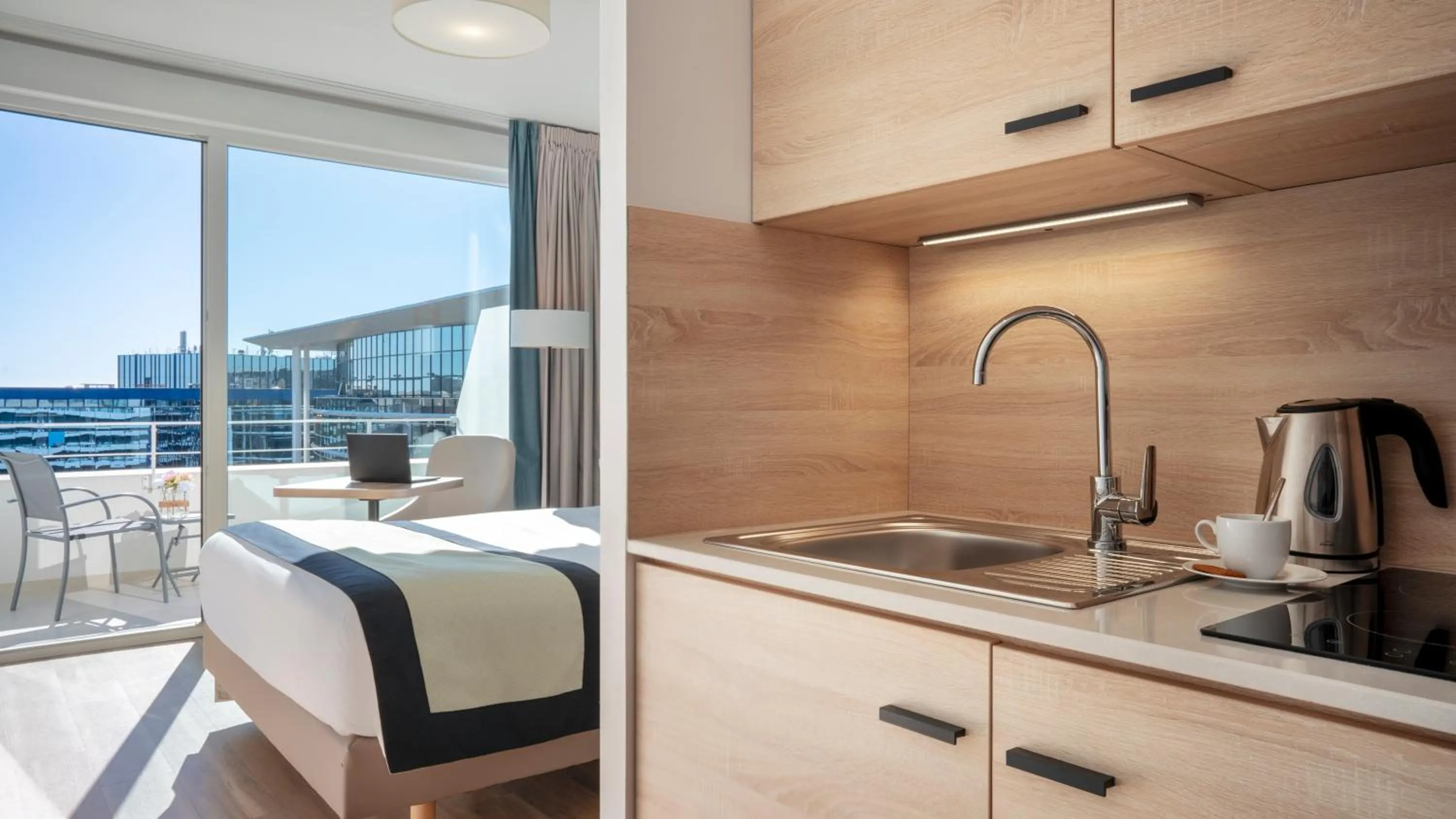 kitchen in Residhome Nice Aéroport