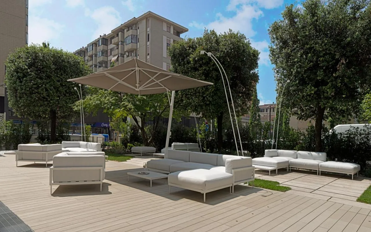 Garden in Hotel Raffaello