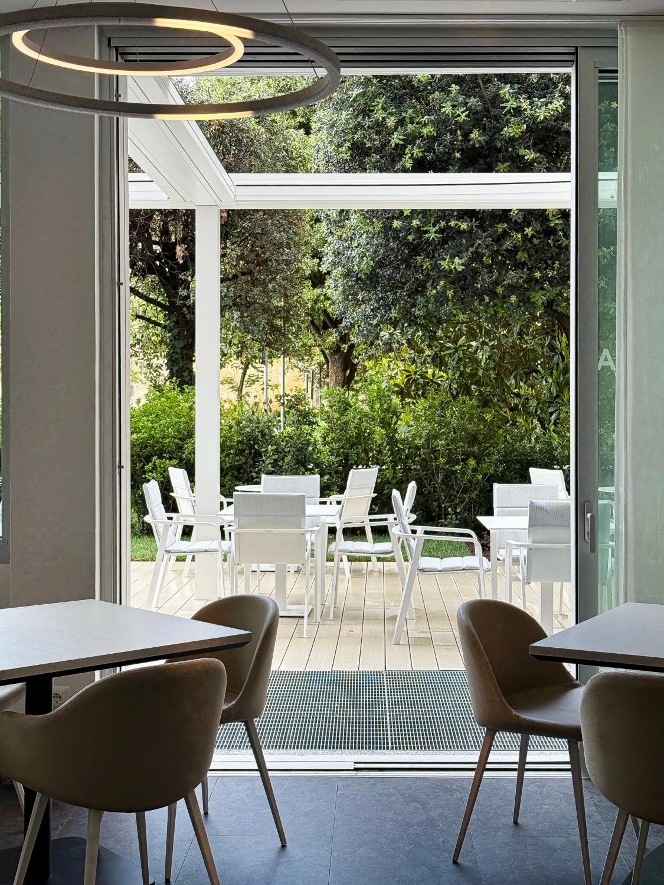 Patio in Hotel Raffaello